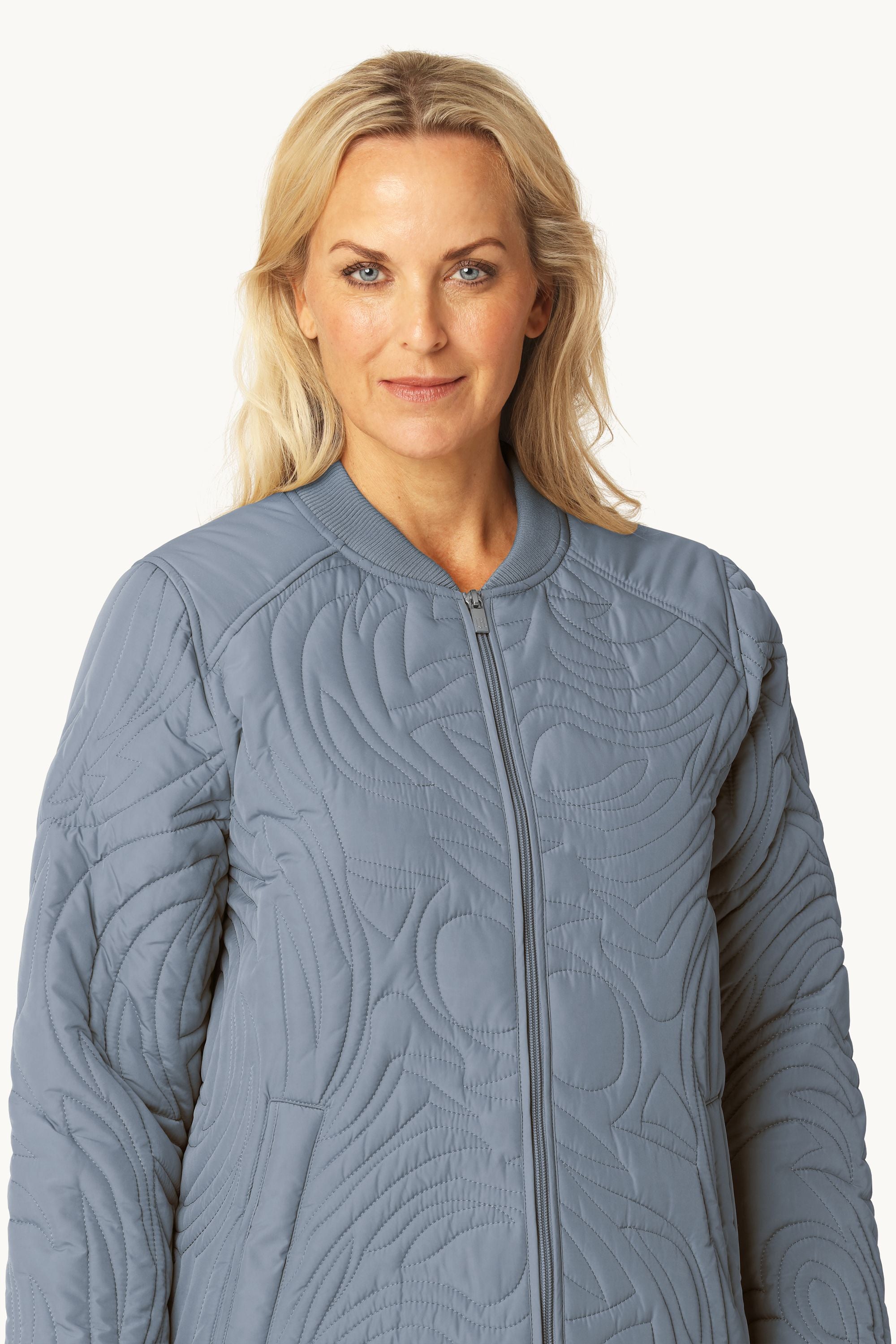 Veste Matelassée - Grey Blue