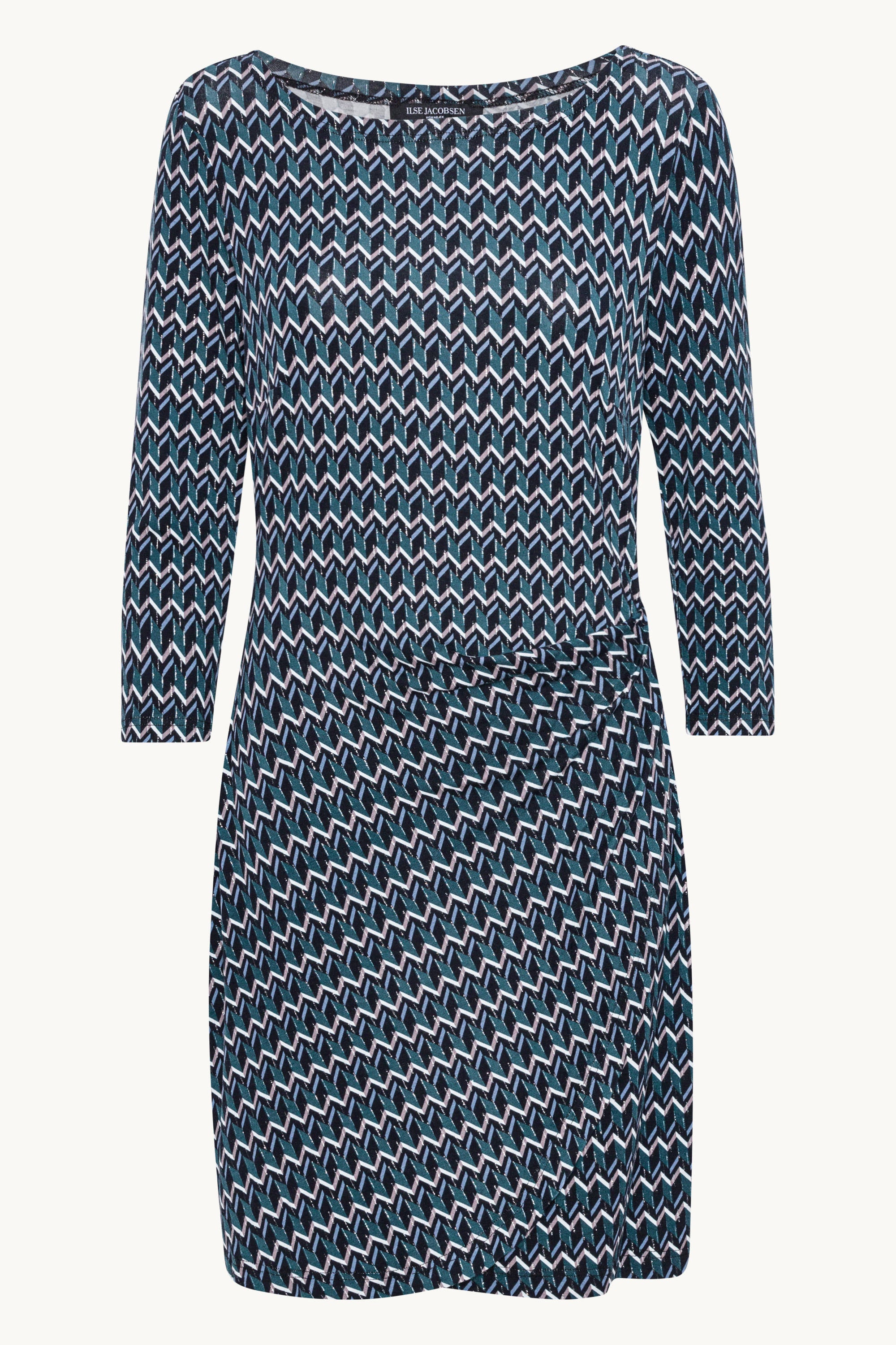 Robe Elisa Harlekin Knot - Indigo foncé