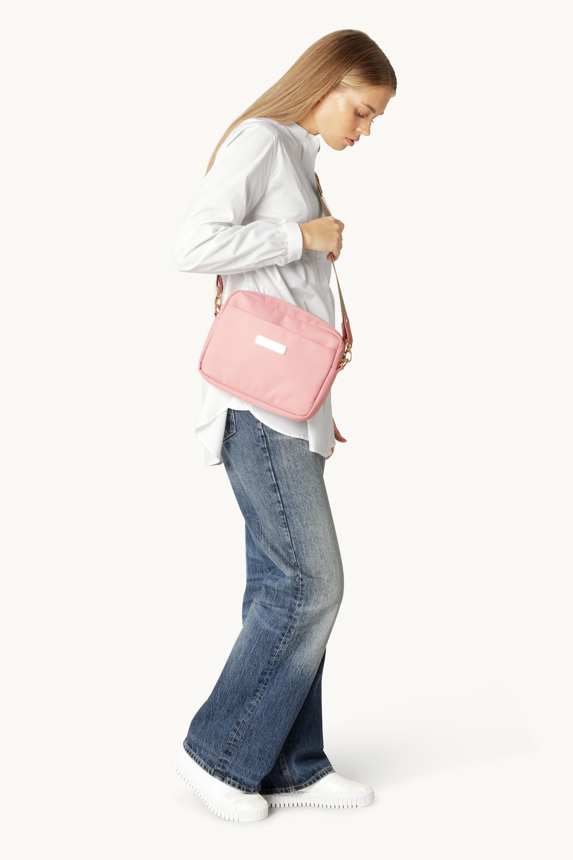 Travel Crossbody Bag - Adobe Rose