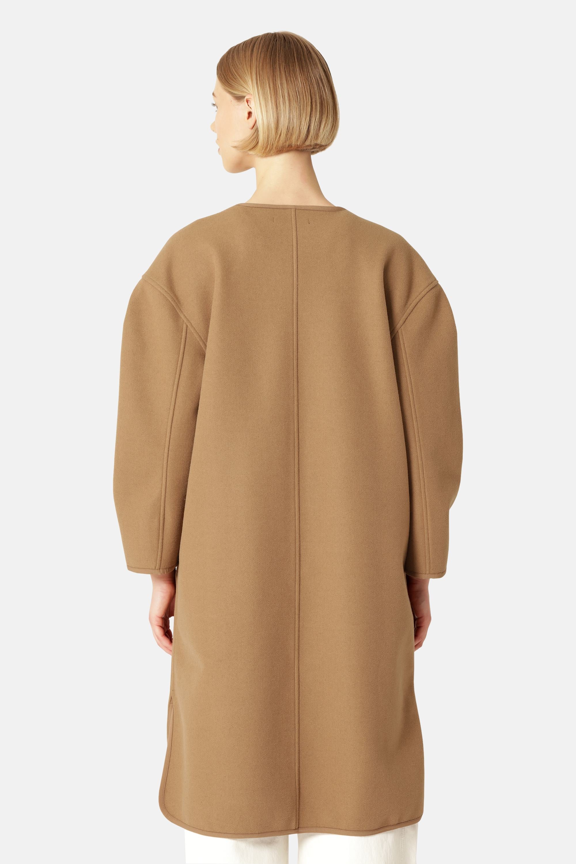 Long Casual Jacket - Mocca