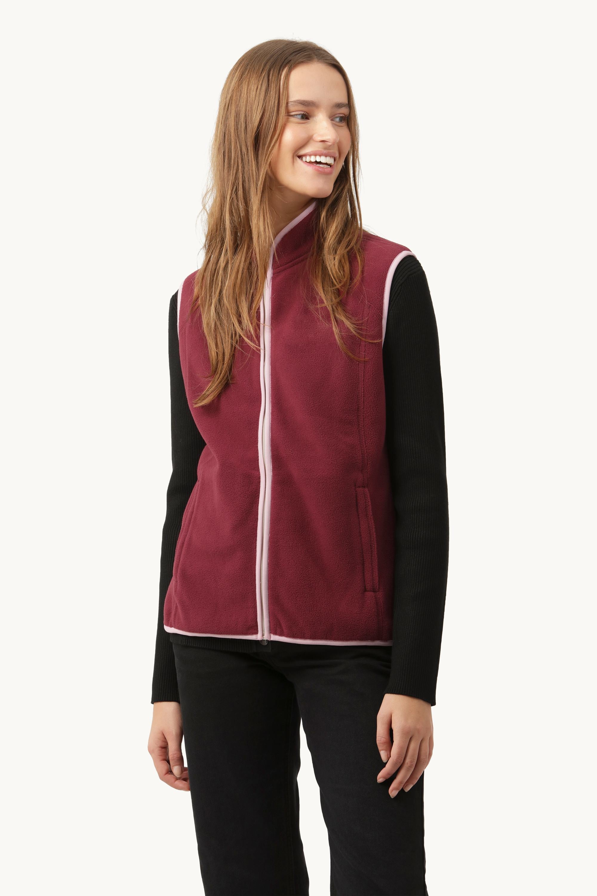Cuddle Vest - Maroon Banner