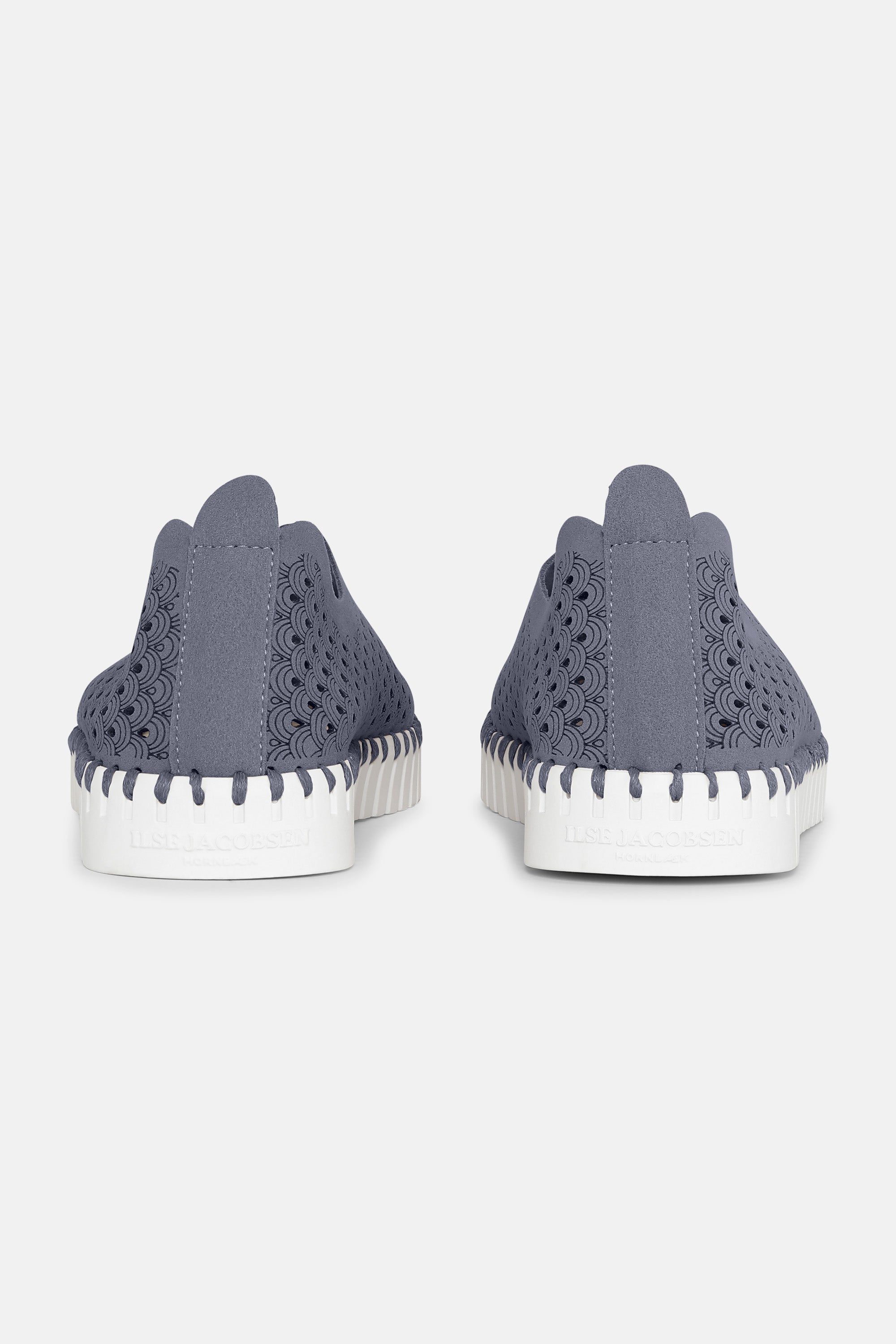 Ilse Jacobsen Hornbæk Footwear Flats Slip-in 636 Grey Blue