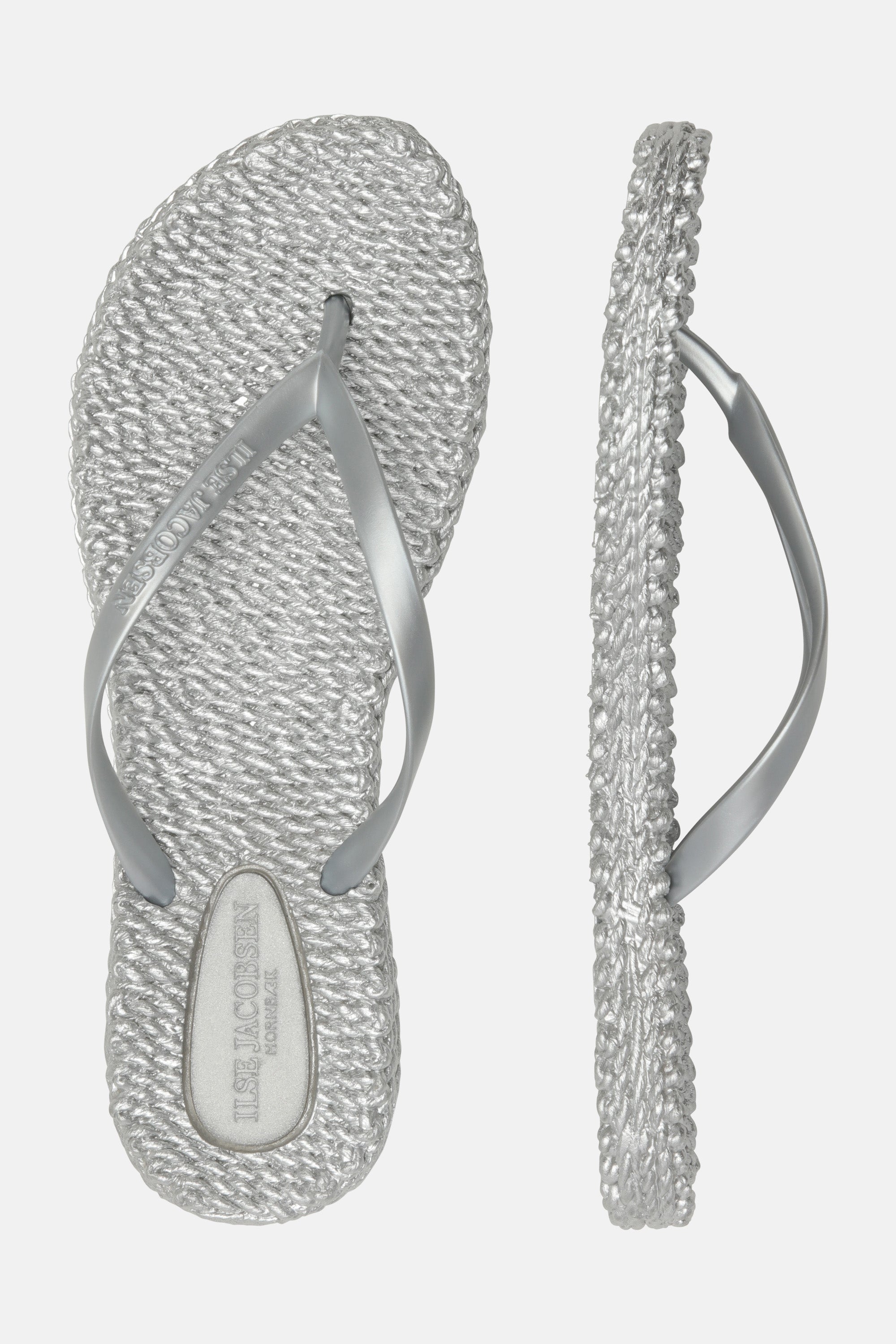 Ilse Jacobsen Hornbæk Footwear Flip Flop Flip-flops 710 Silver