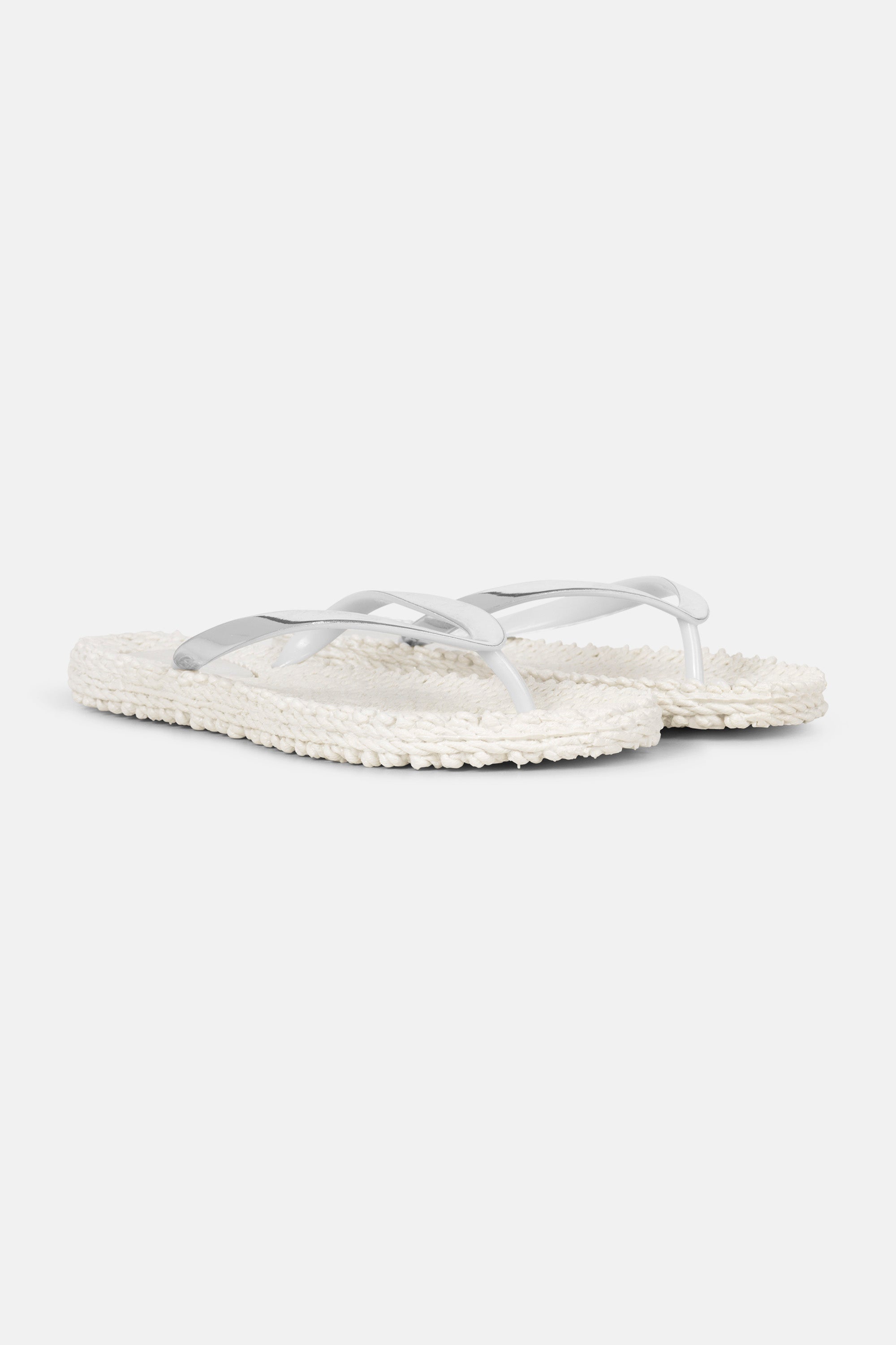 Ilse Jacobsen Hornbæk Footwear Metallic Flip Flop Flip-flops 120 Creme