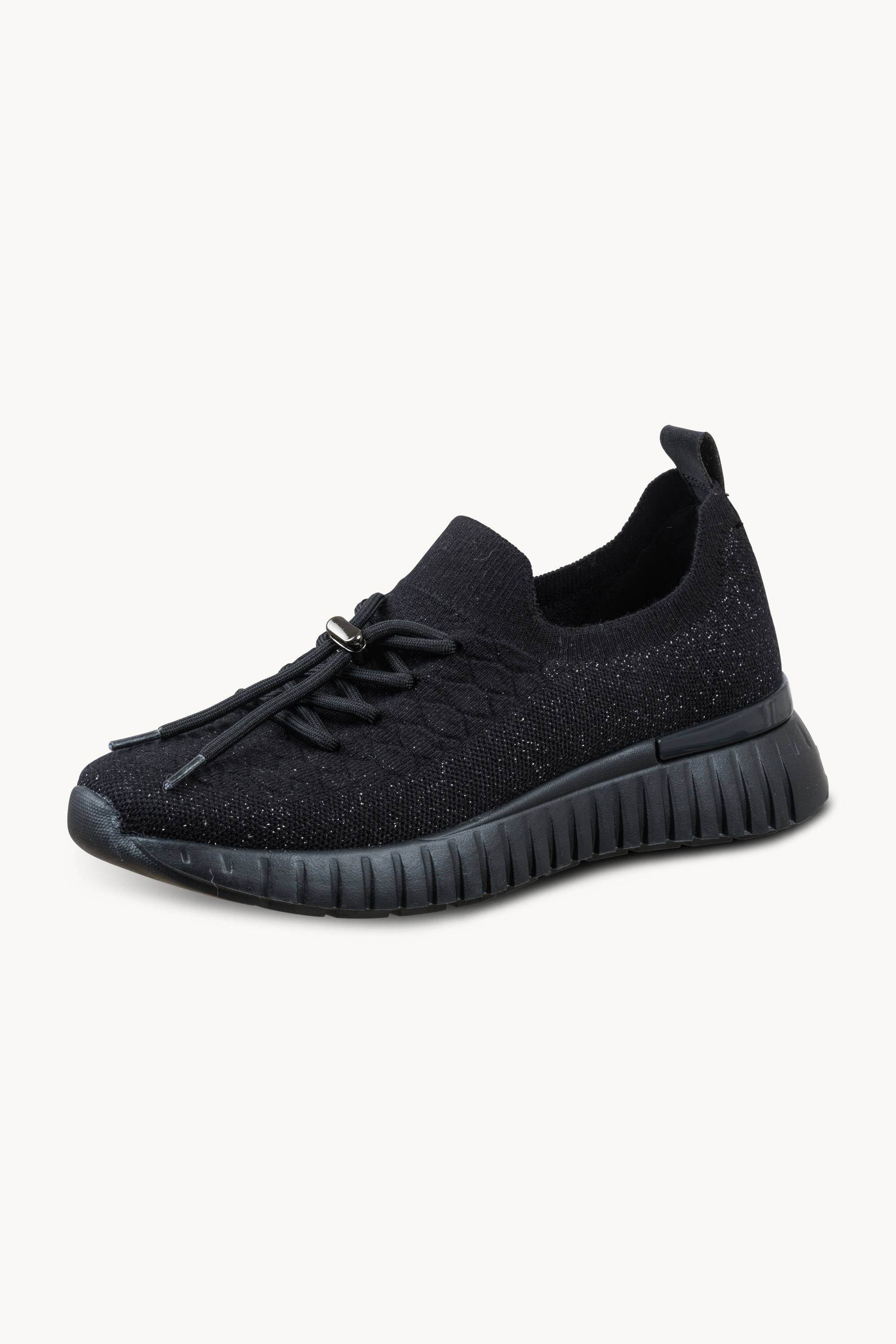 Sporty Sneakers - Black Black