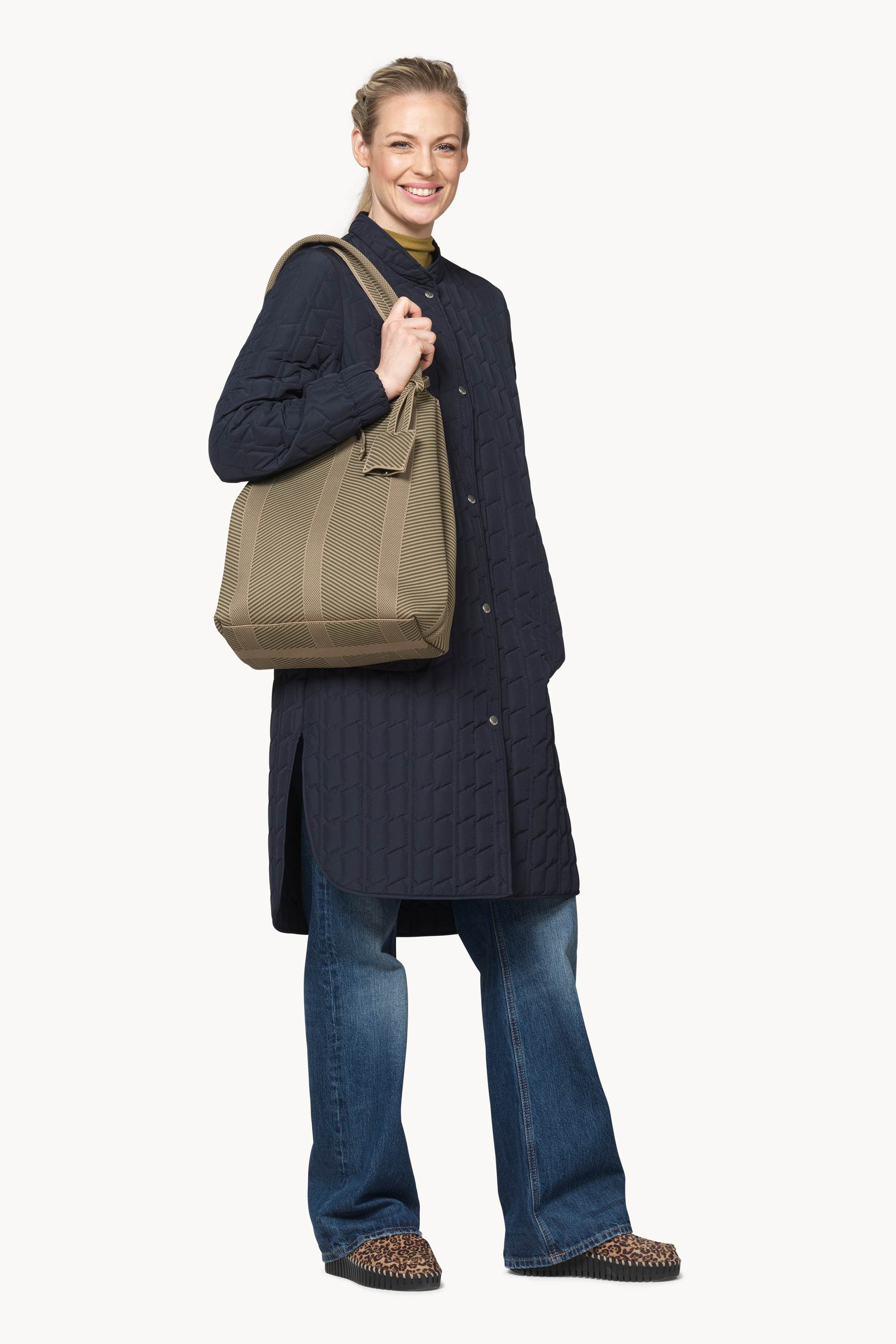 Knitted Bag - Greige Sphagnum