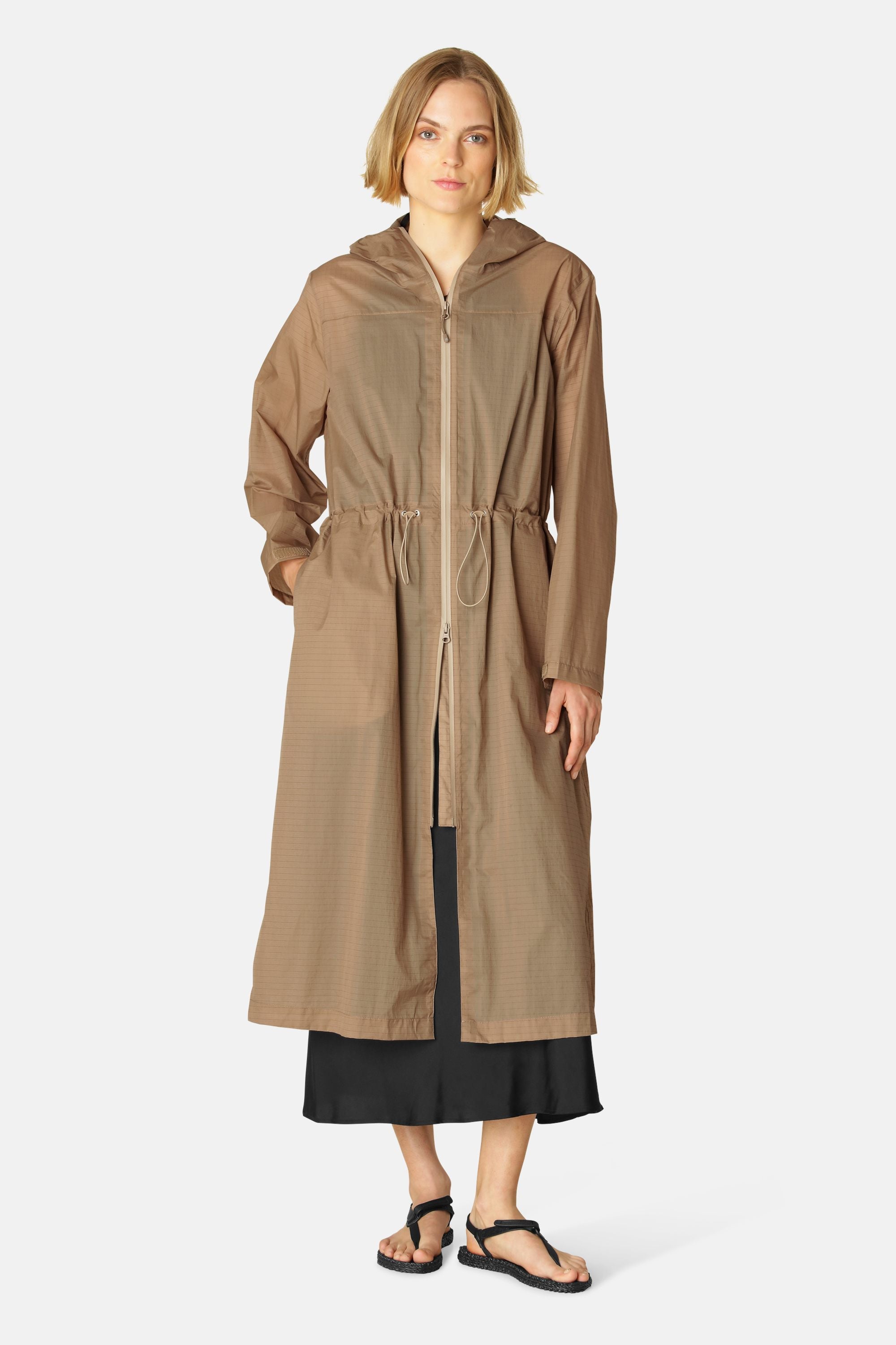 Imperméable Parka Coupe-Vent - Incense