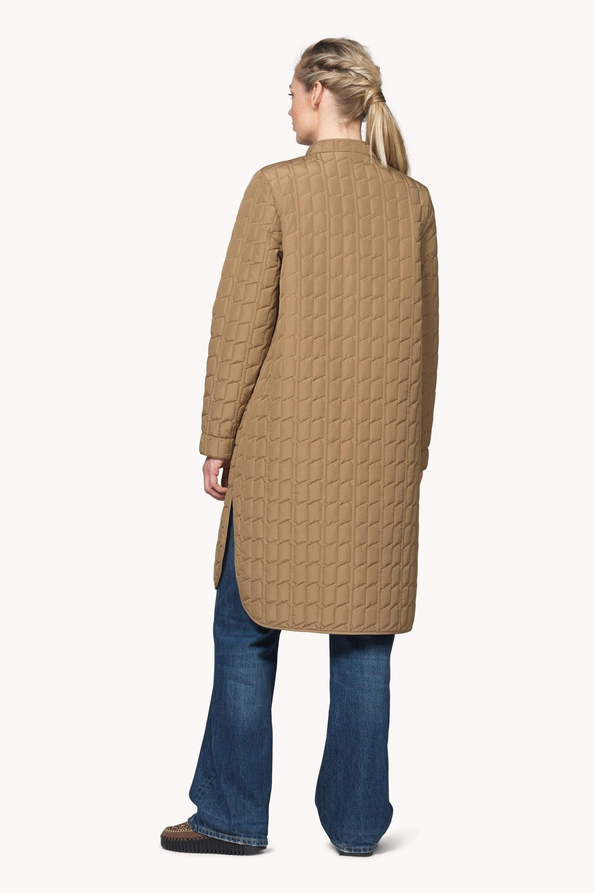 Quilt Coat - Sepia Tint
