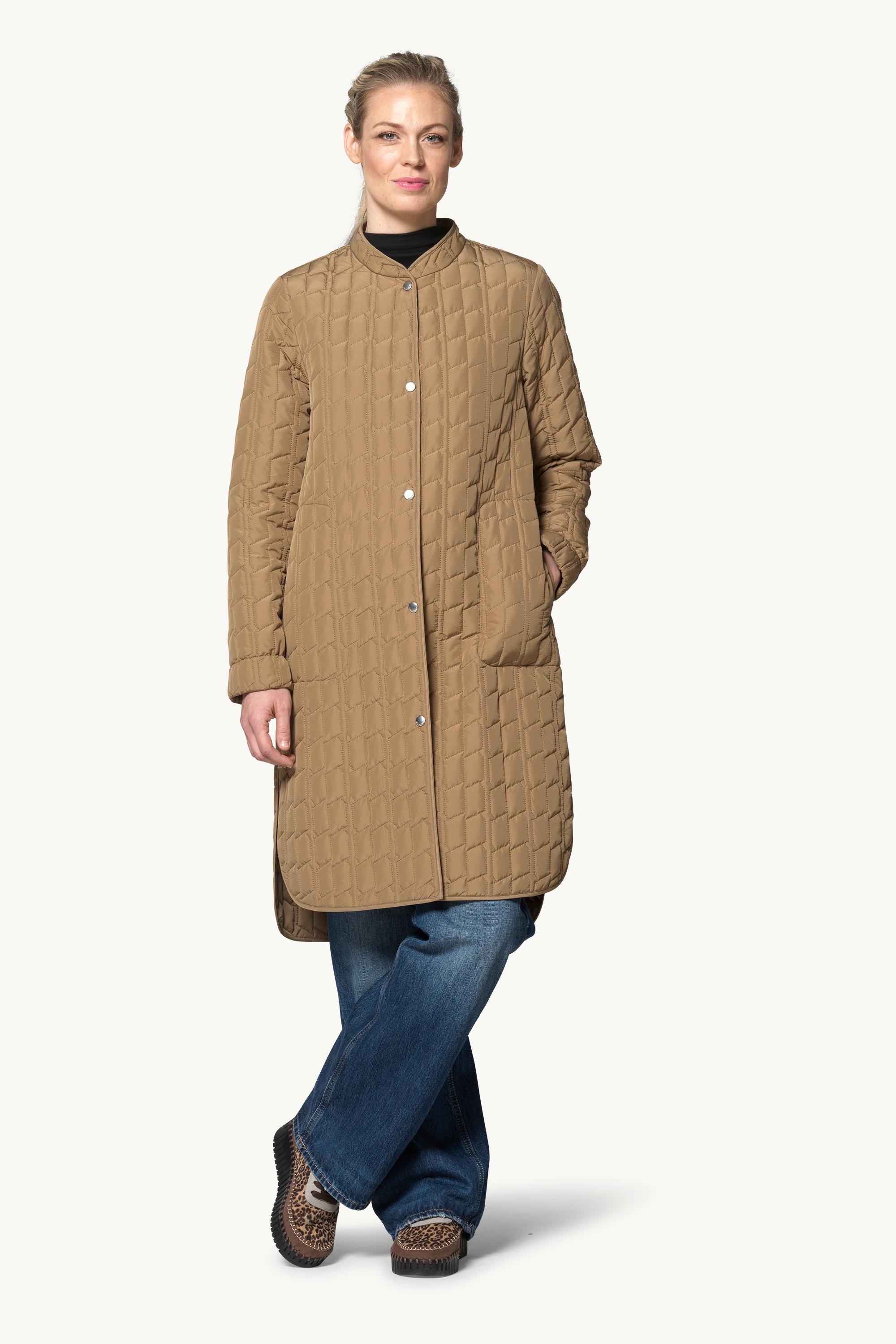Quilt Coat - Sepia Tint