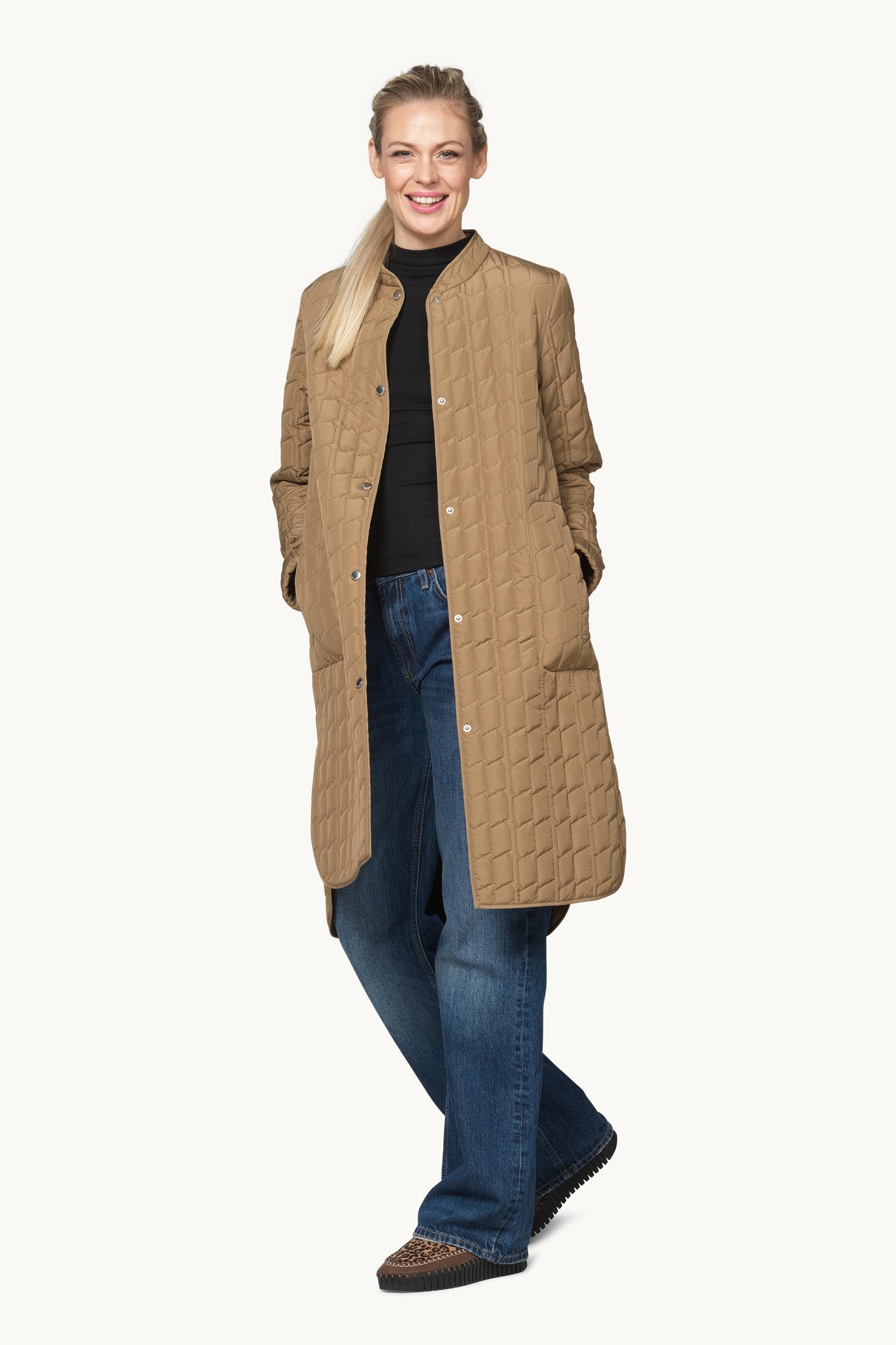 Quilt Coat - Sepia Tint