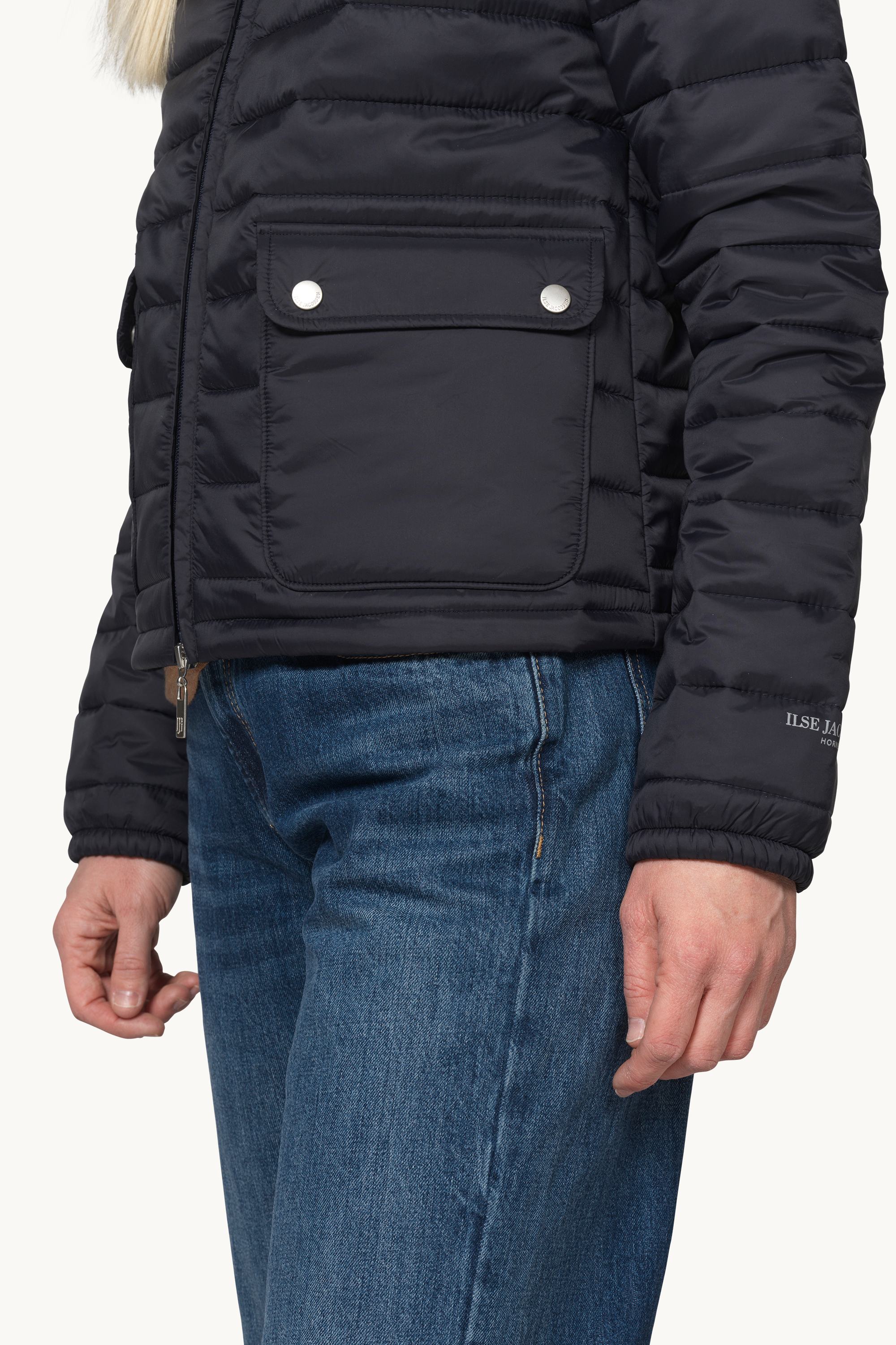 Quilted Jacket - Dark Indigo