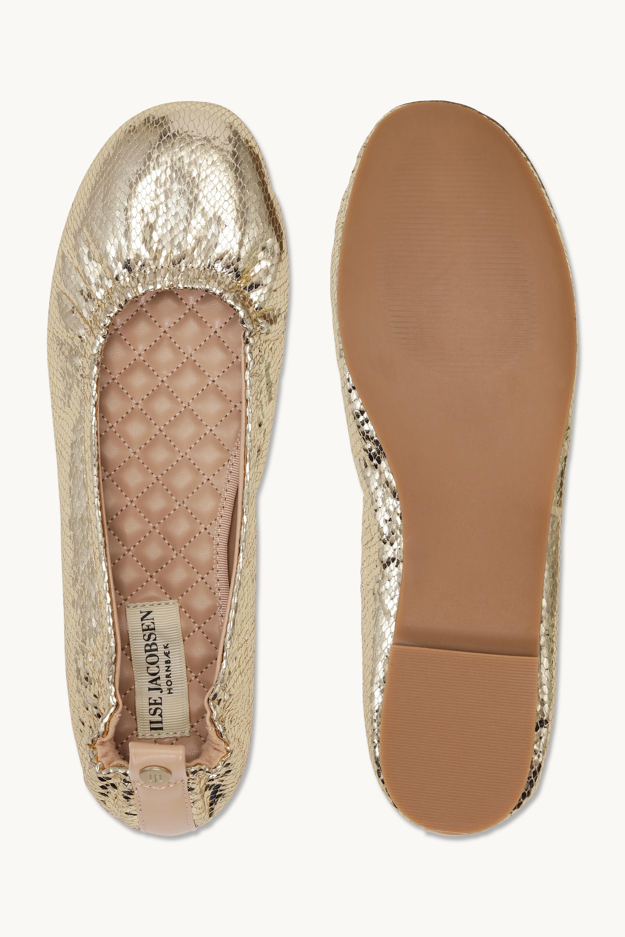 Ballarina Metallic - Platin Taupe