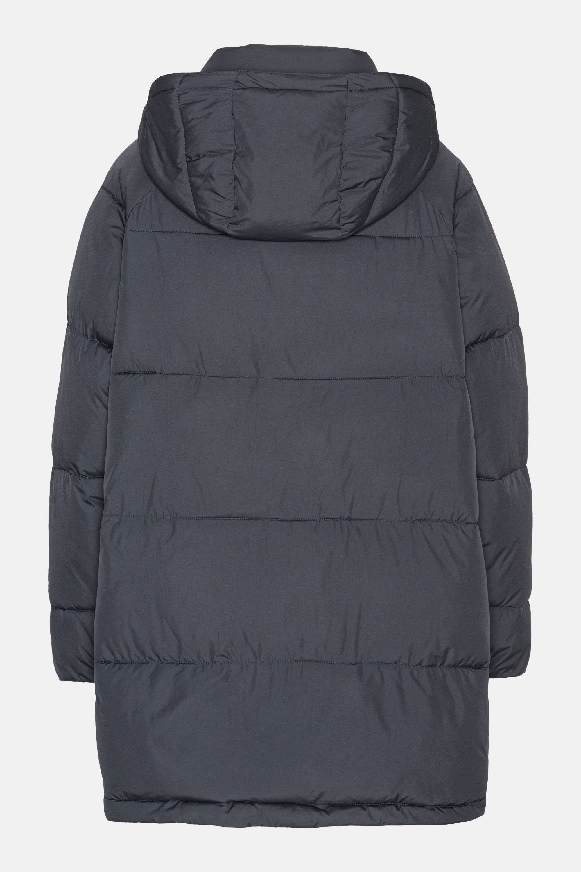 Oversized Padded Coat - Ombre Blue