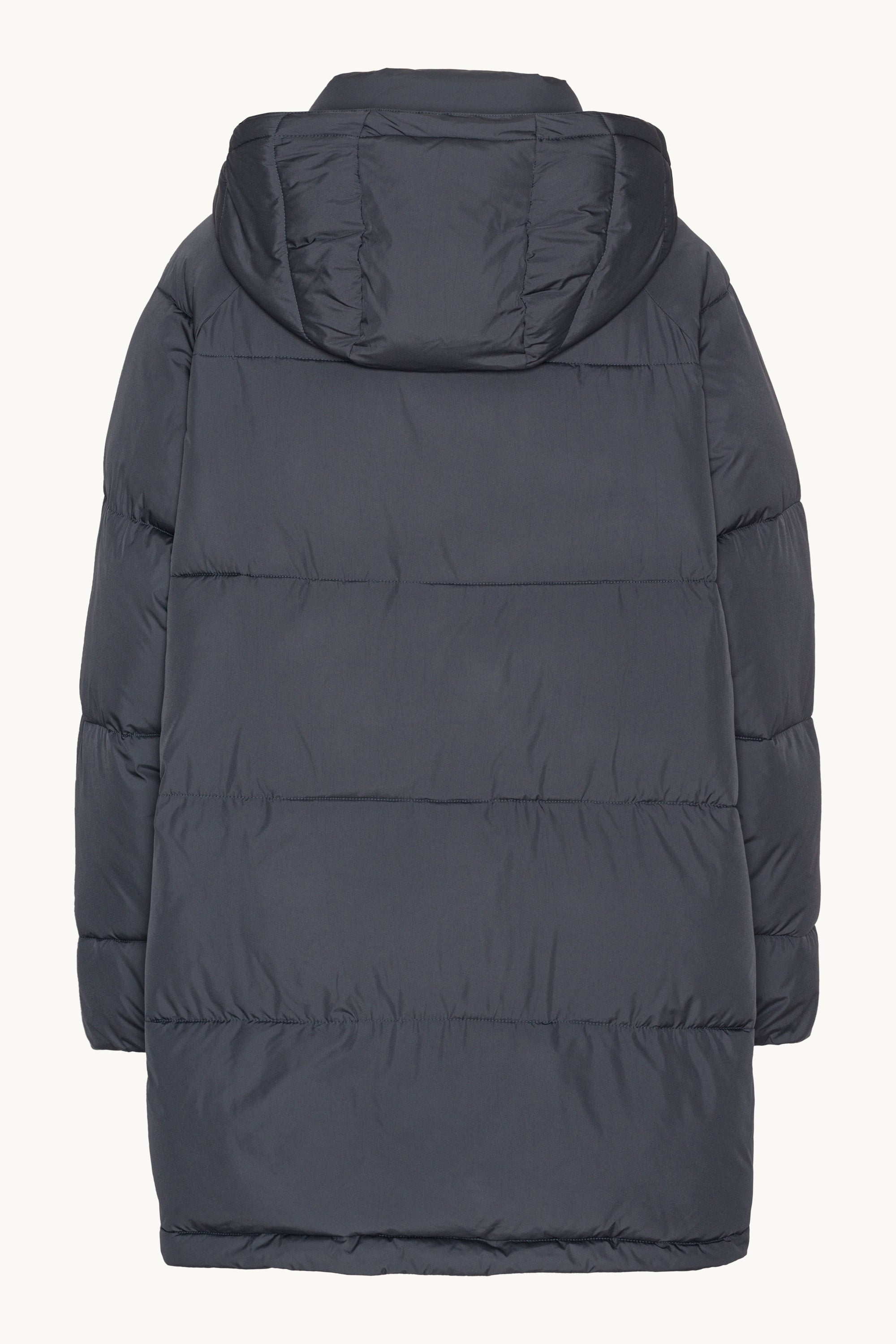 Oversized Padded Coat - Ombre Blue