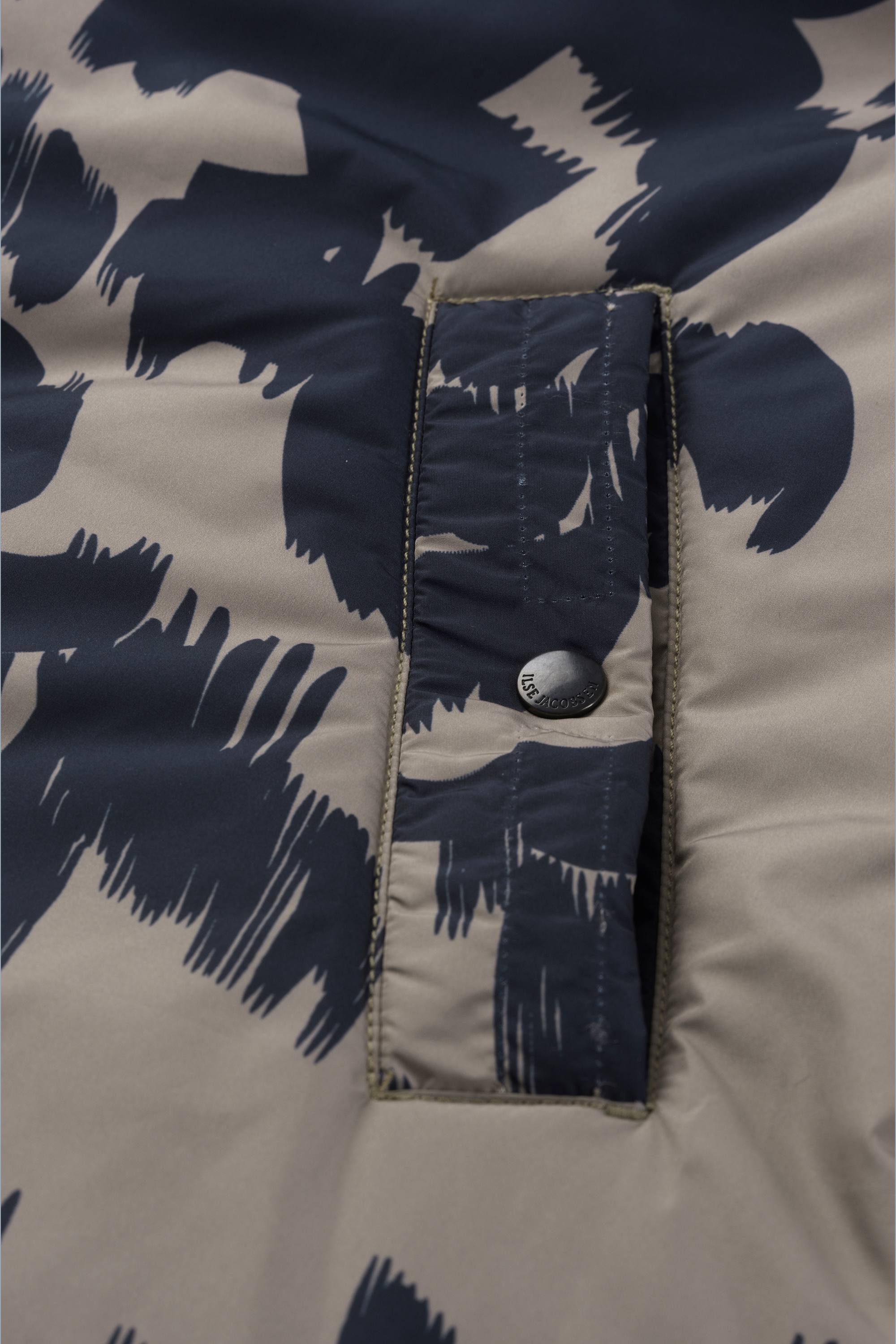 Long Padded Coat - Floral Decors