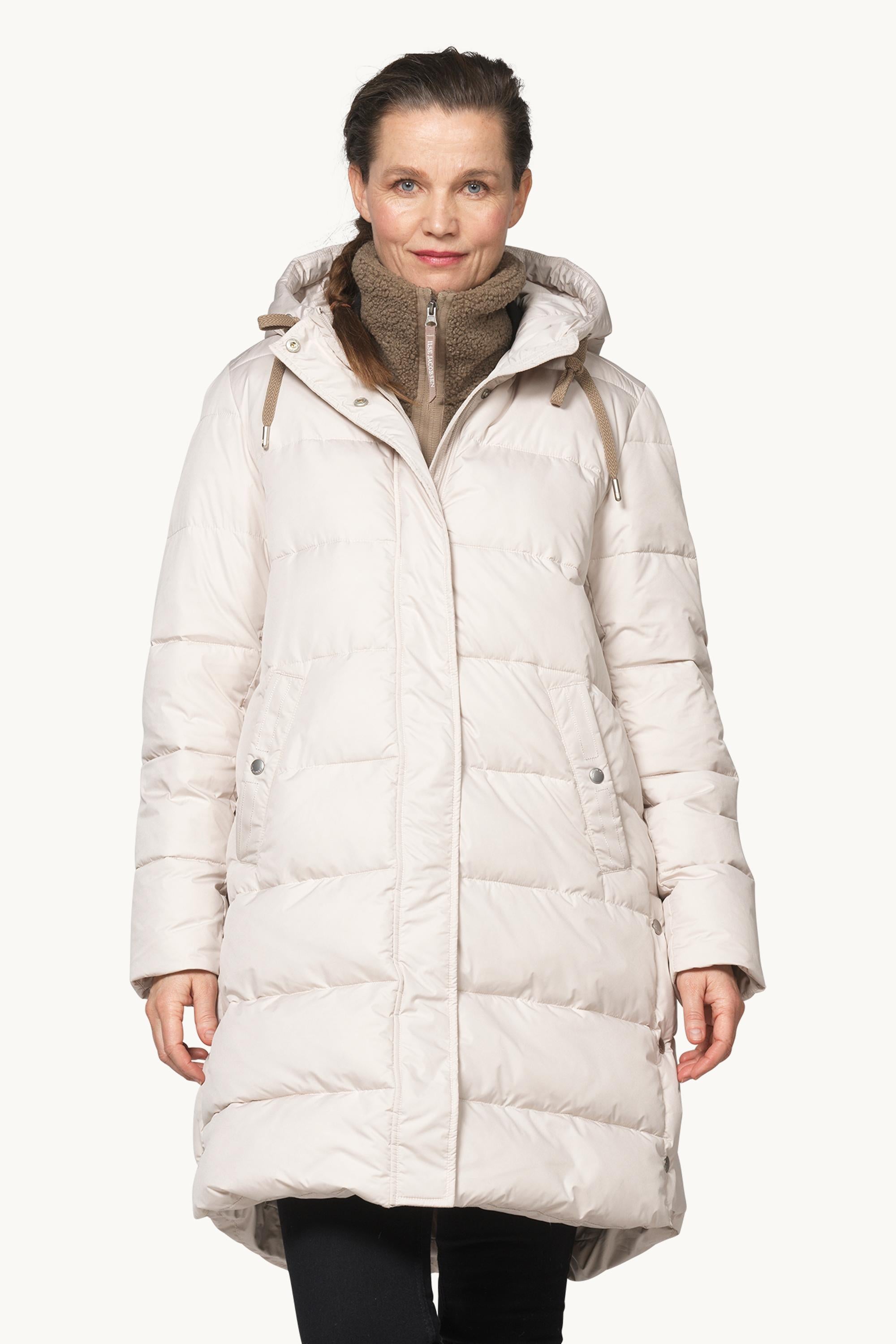 Padded Coat - Silver Grey