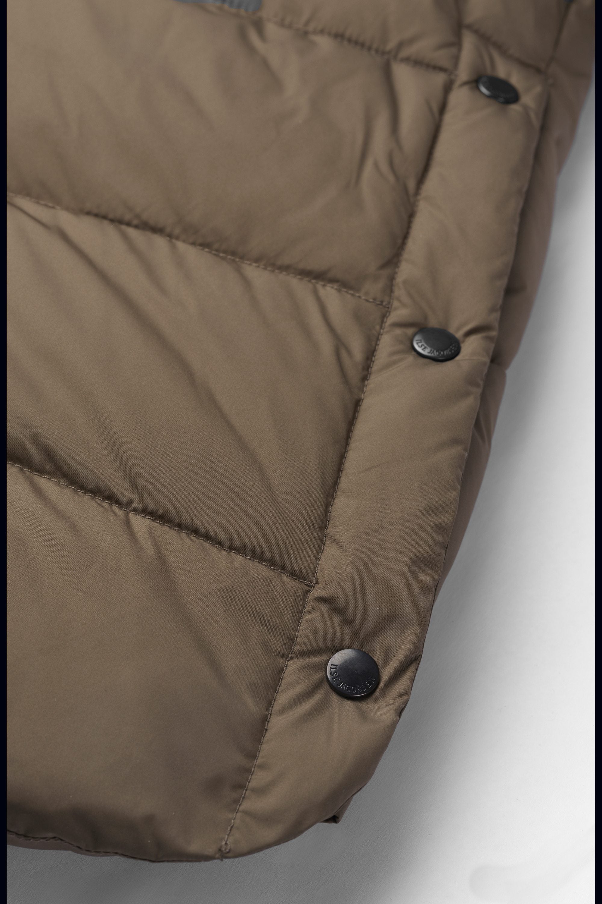 Padded Coat - Mud