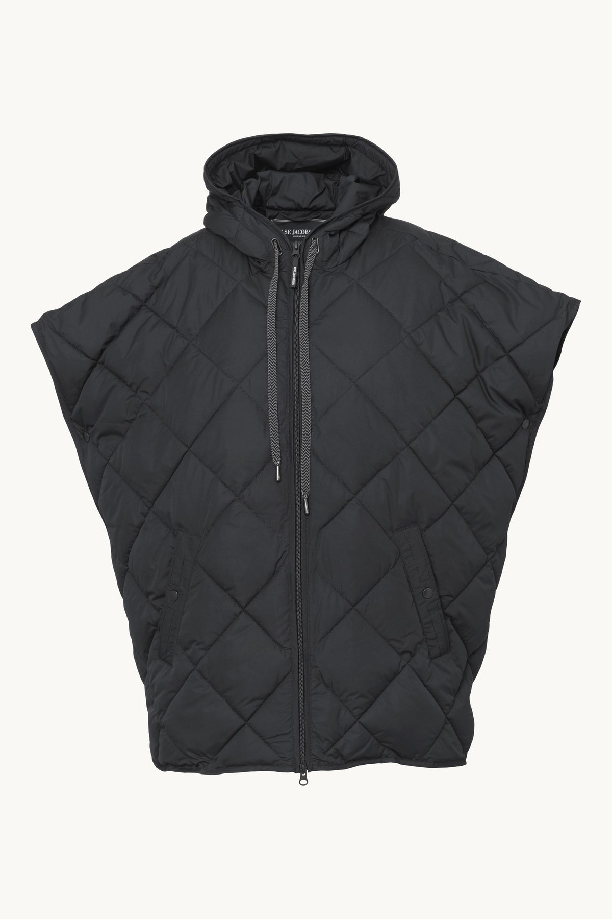 Padded Cape - Black