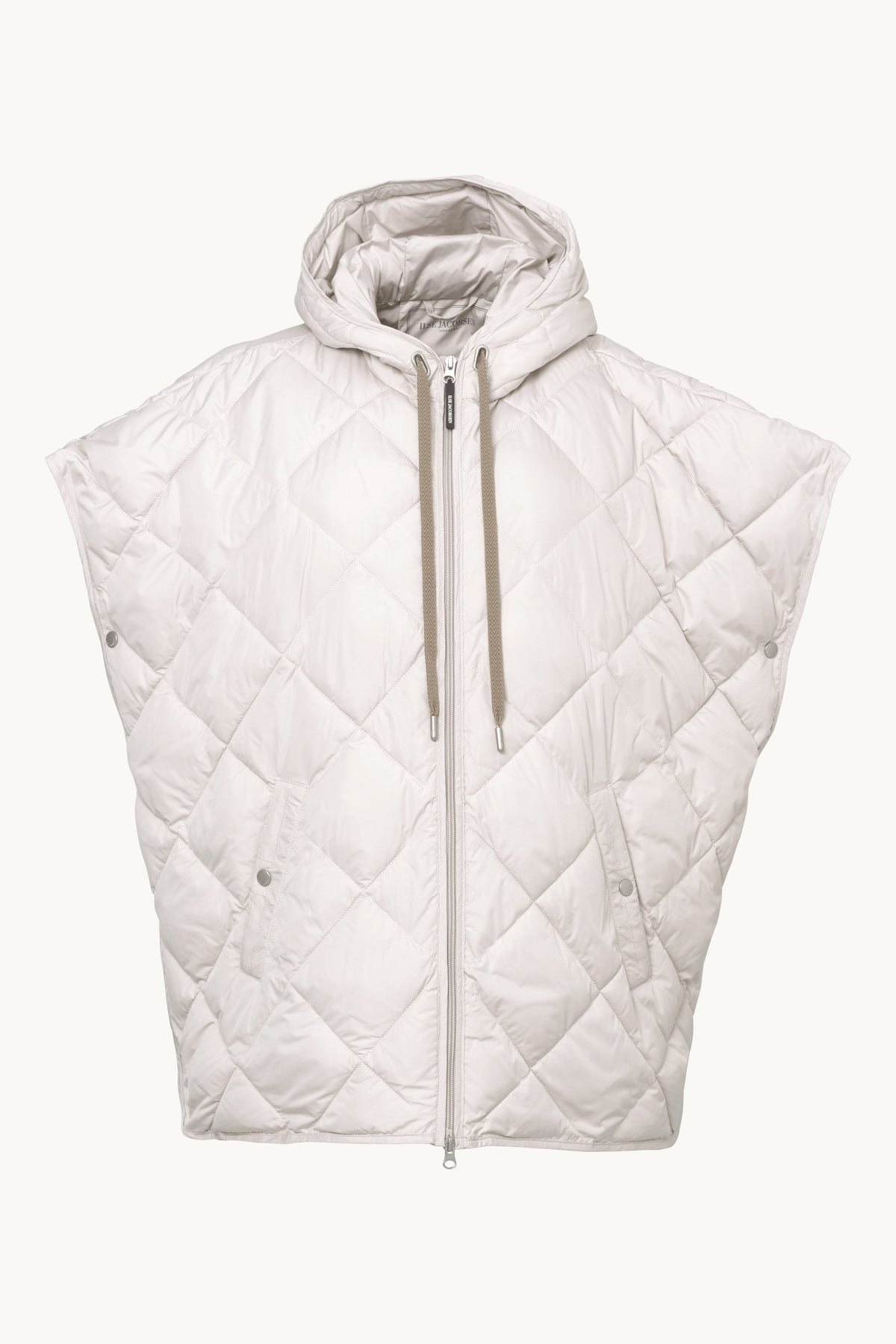 Padded Cape - Silver Grey