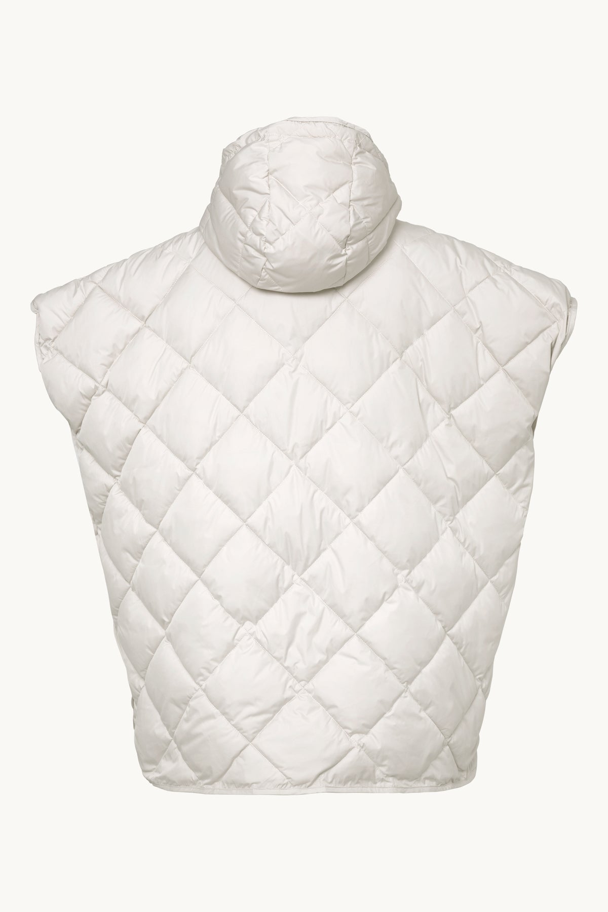 Padded Cape - Silver Grey