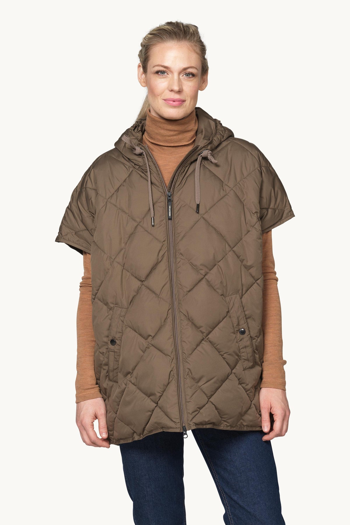 Padded Cape - Mud