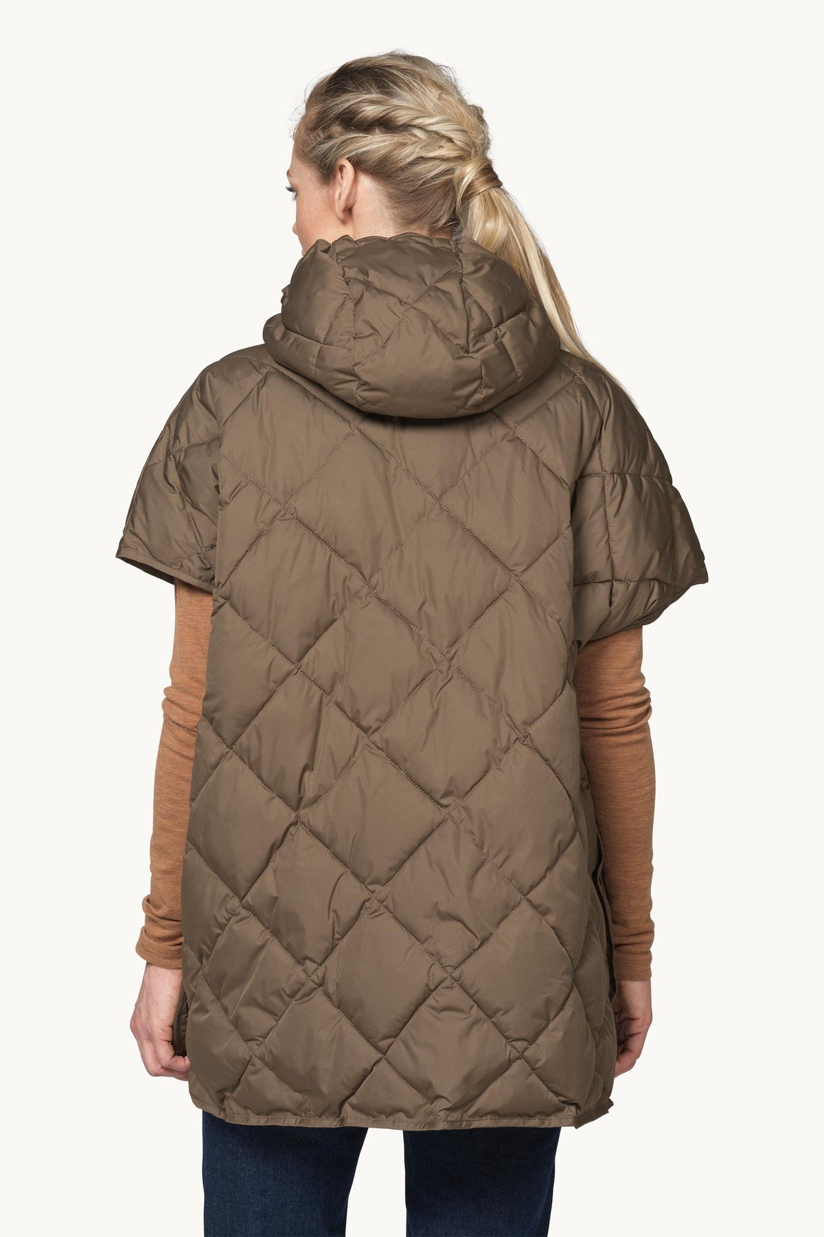 Padded Cape - Mud