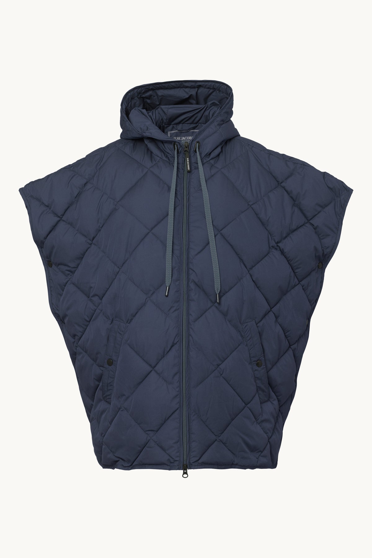 Padded Cape - Dark Indigo