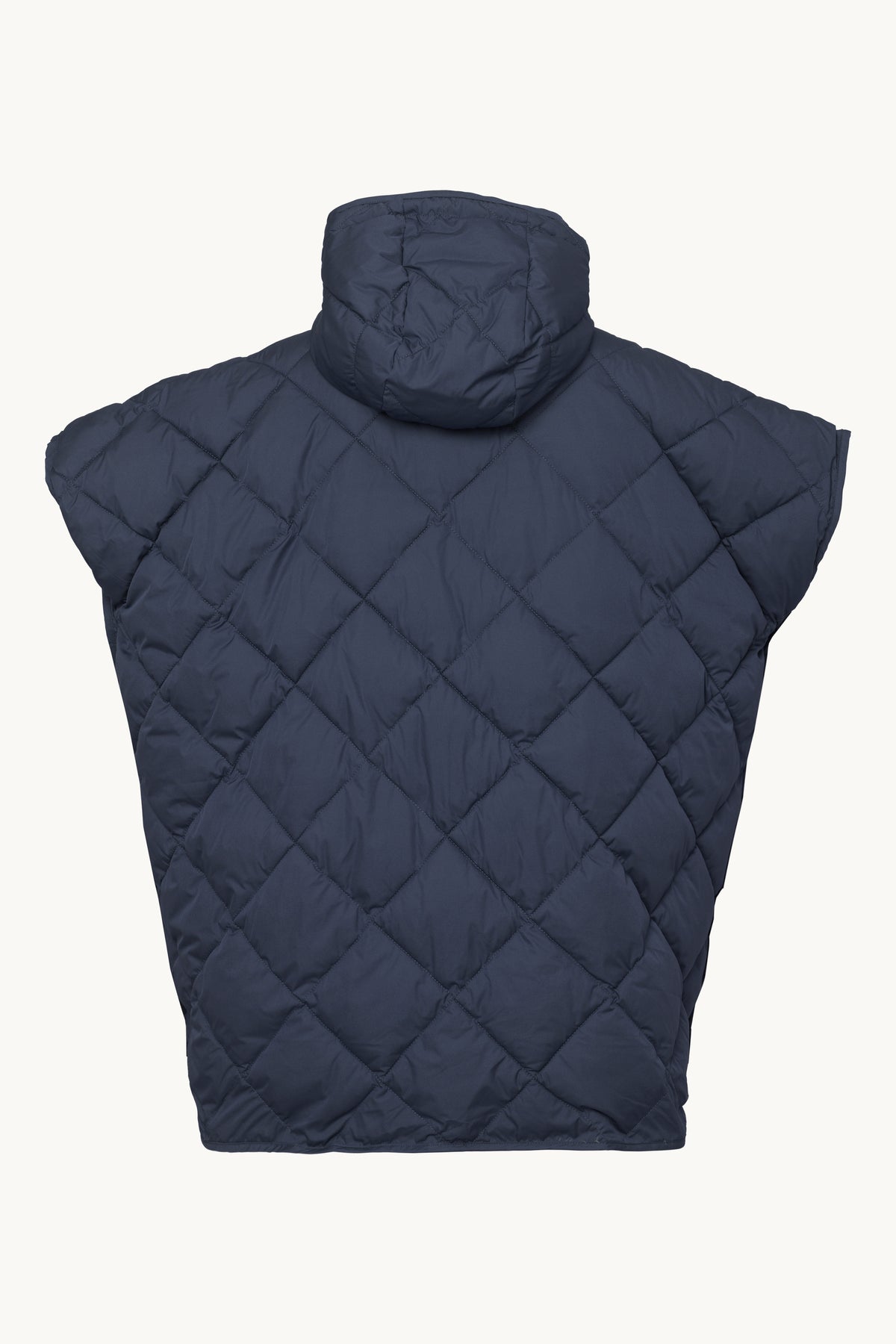 Padded Cape - Dark Indigo