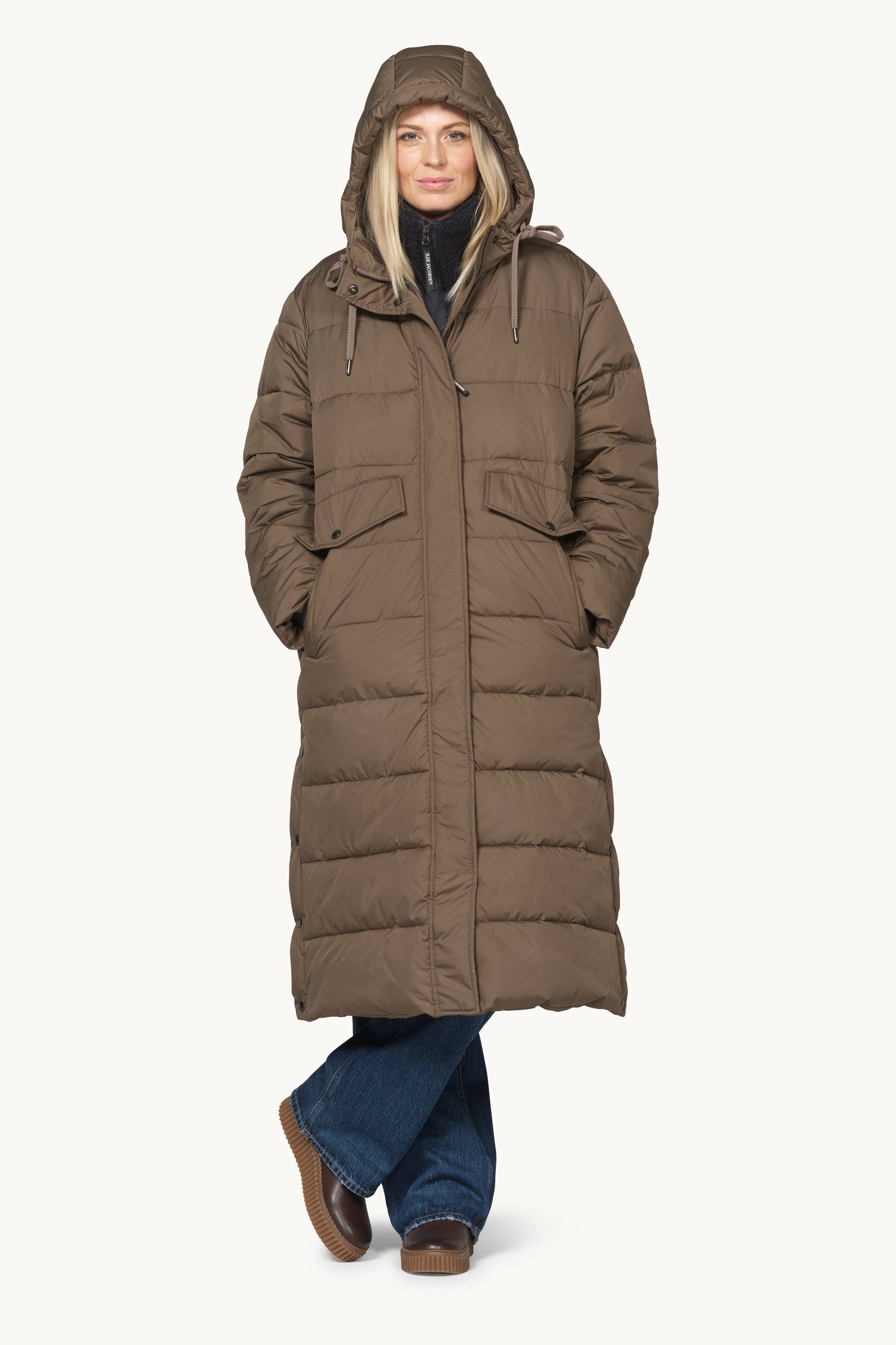 Padded Coat - Mud