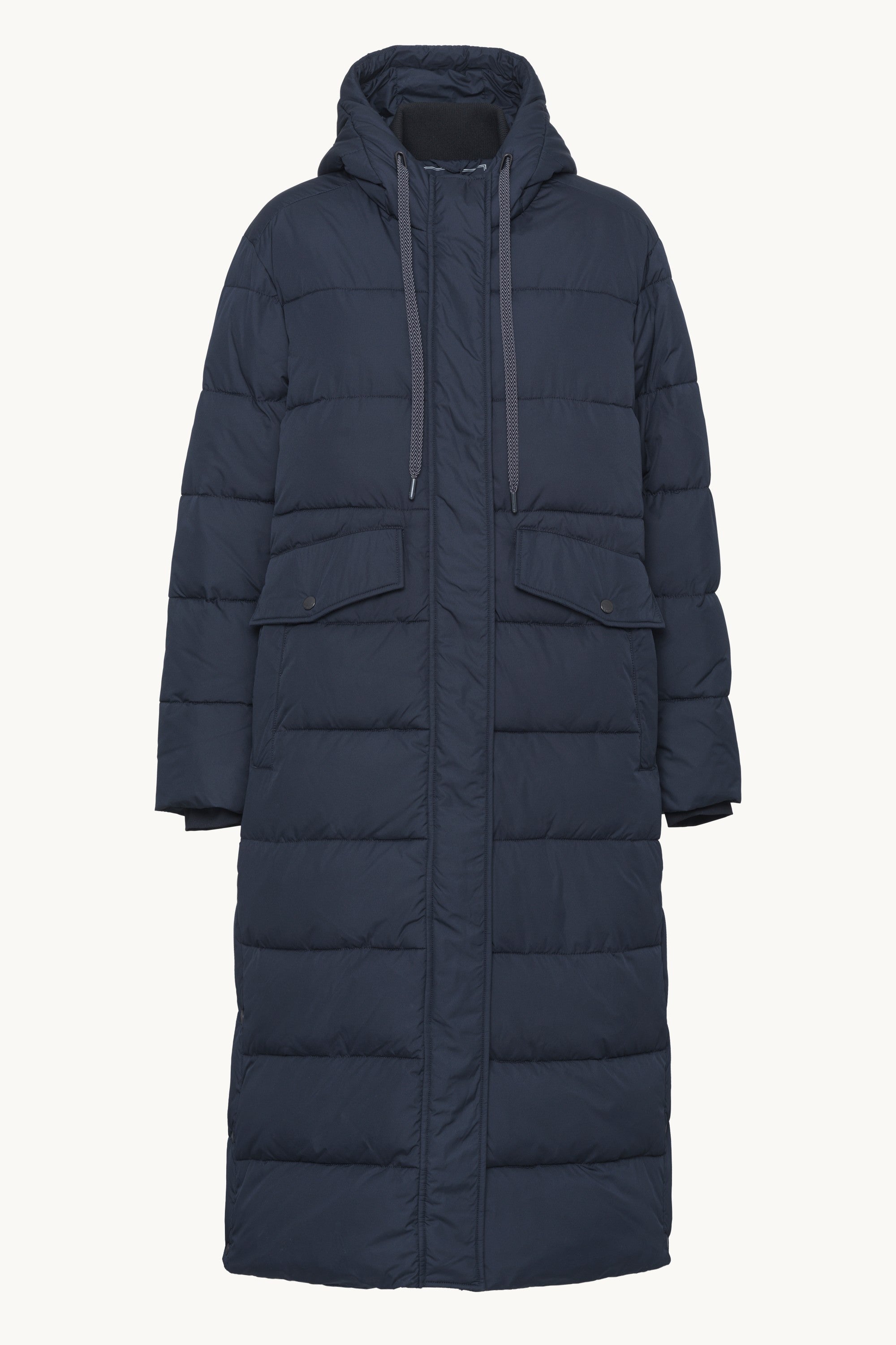Padded Coat - Dark Indigo