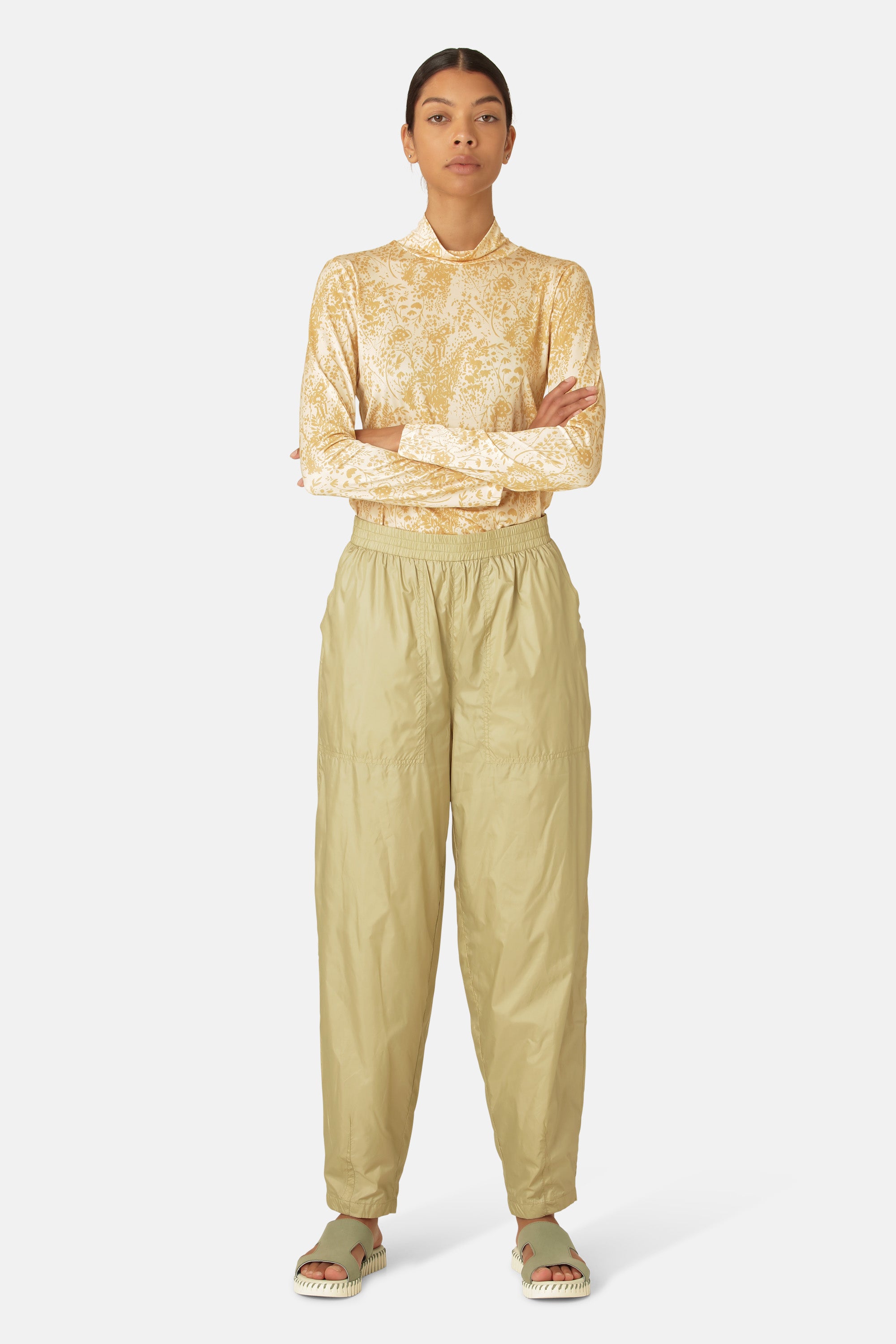 Ilse Jacobsen Hornbæk Outerwear Pants Trousers 459 Olive Grass