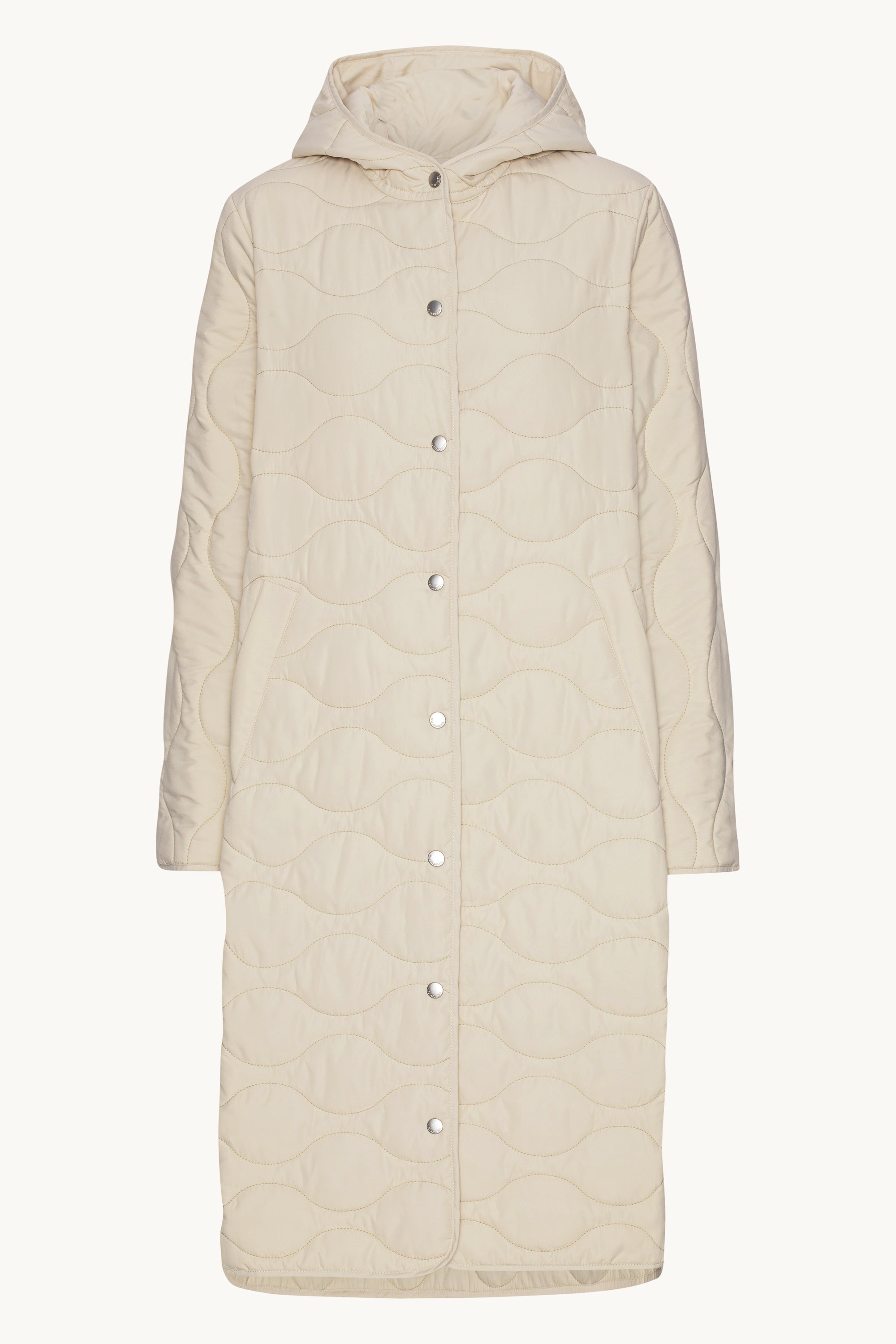 Manteau matelassé - Sable clair