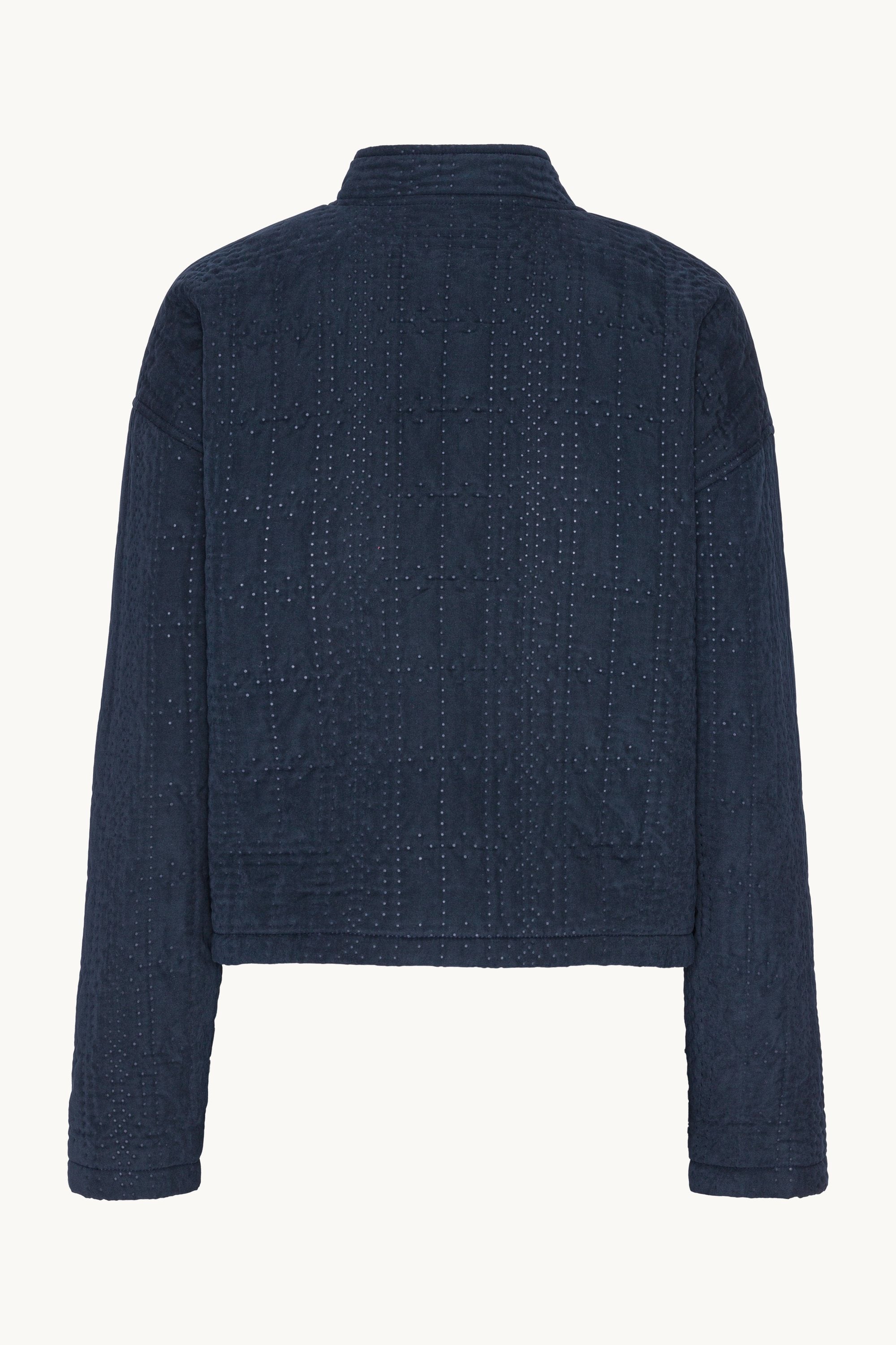 Veste Matelassée Courte - Dark Indigo