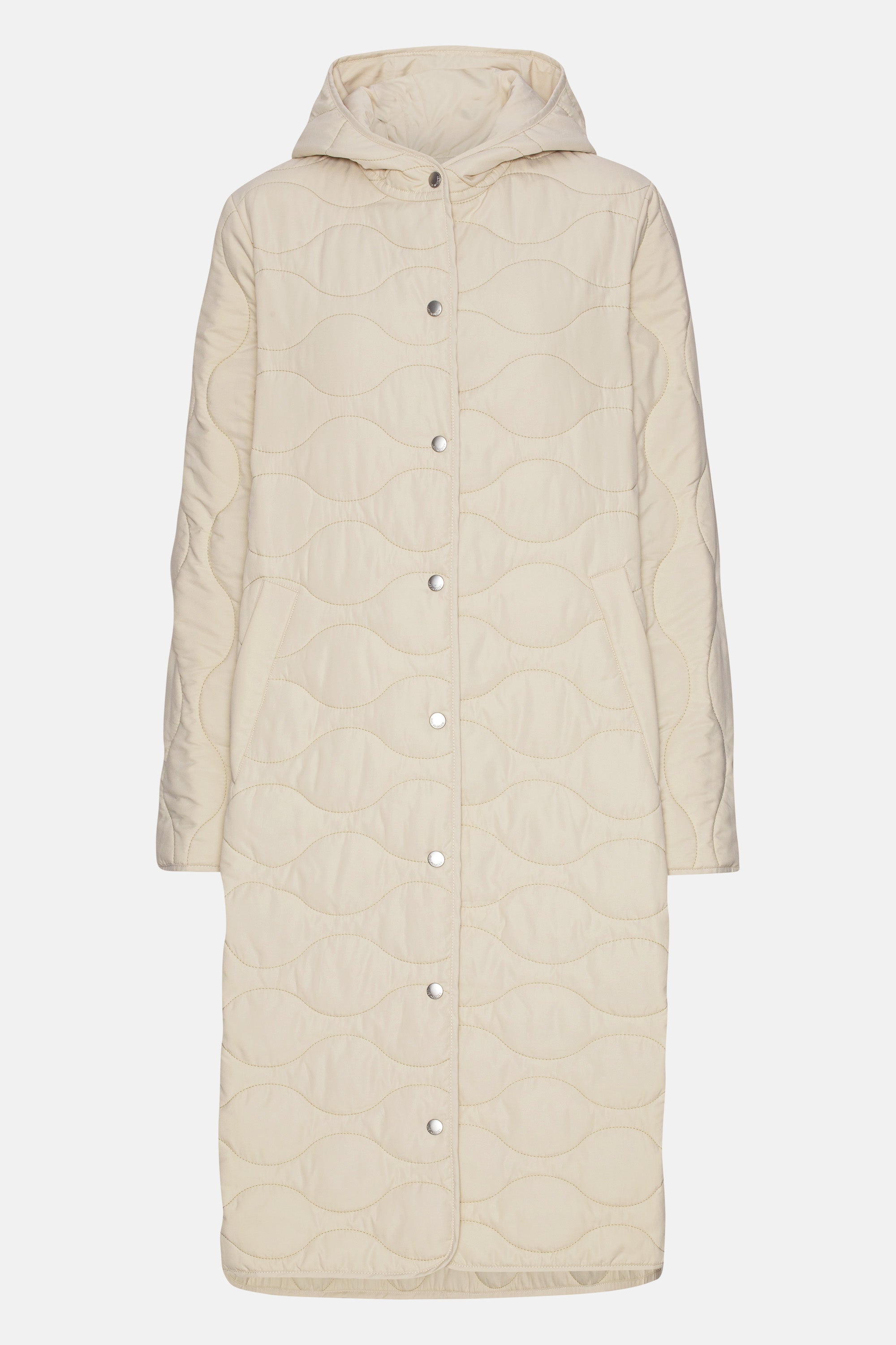 Ilse Jacobsen Hornbæk Outerwear Quilt Coat Coat 112 Light Sand