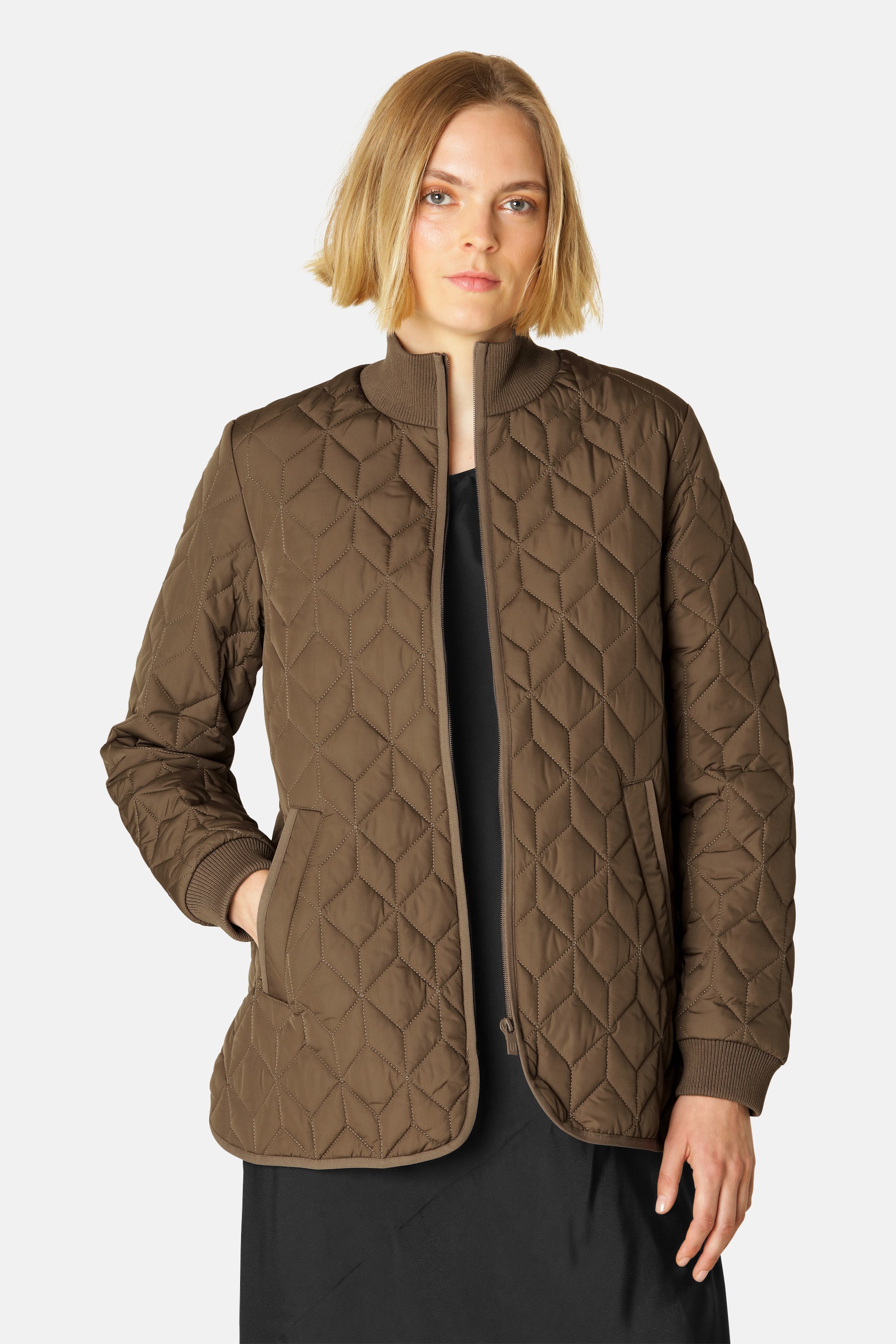 Ilse Jacobsen Hornbæk Outerwear Quilt Jacket Jacket 234 Cub Brown