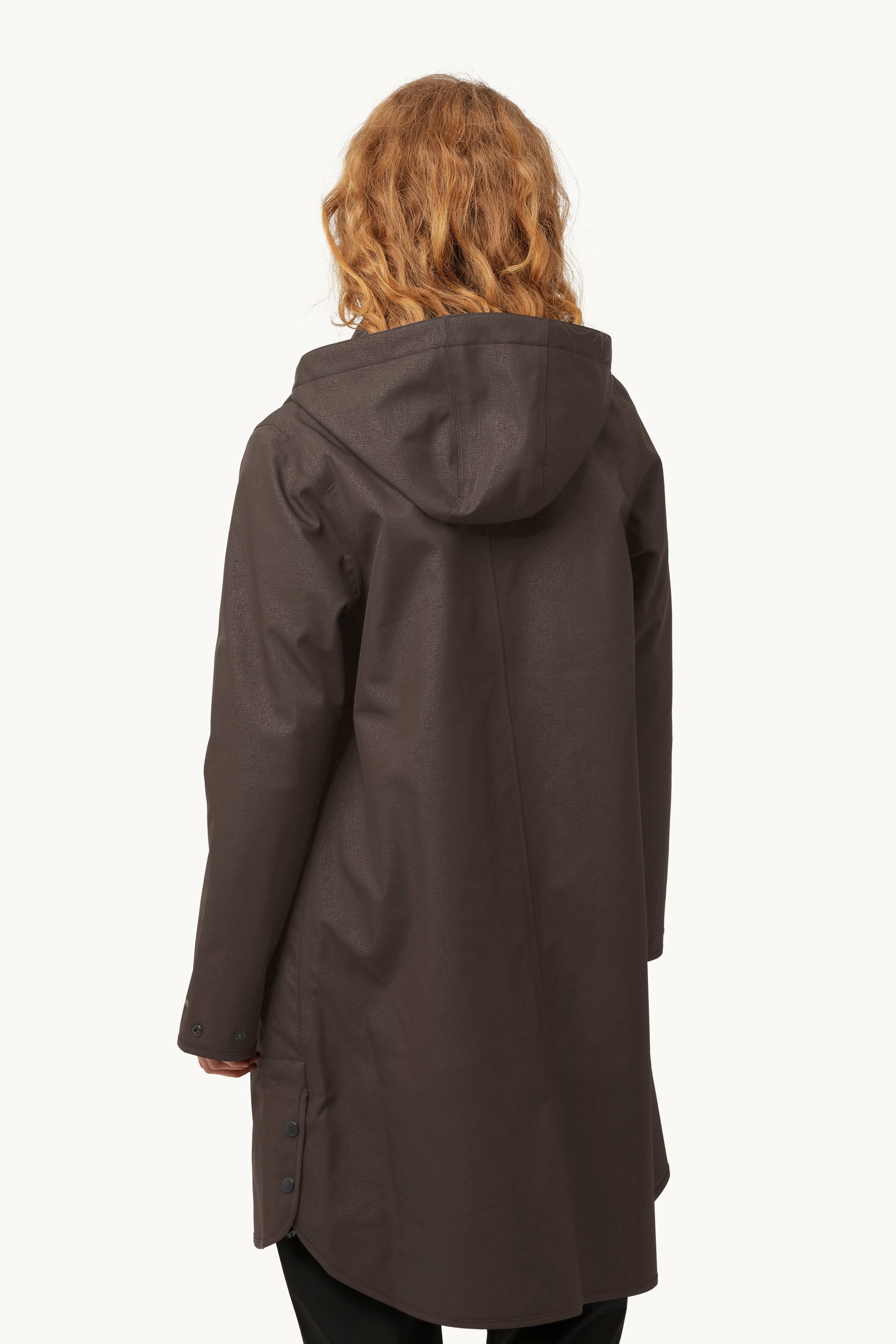 Softshell Raincoat A-line - Black
