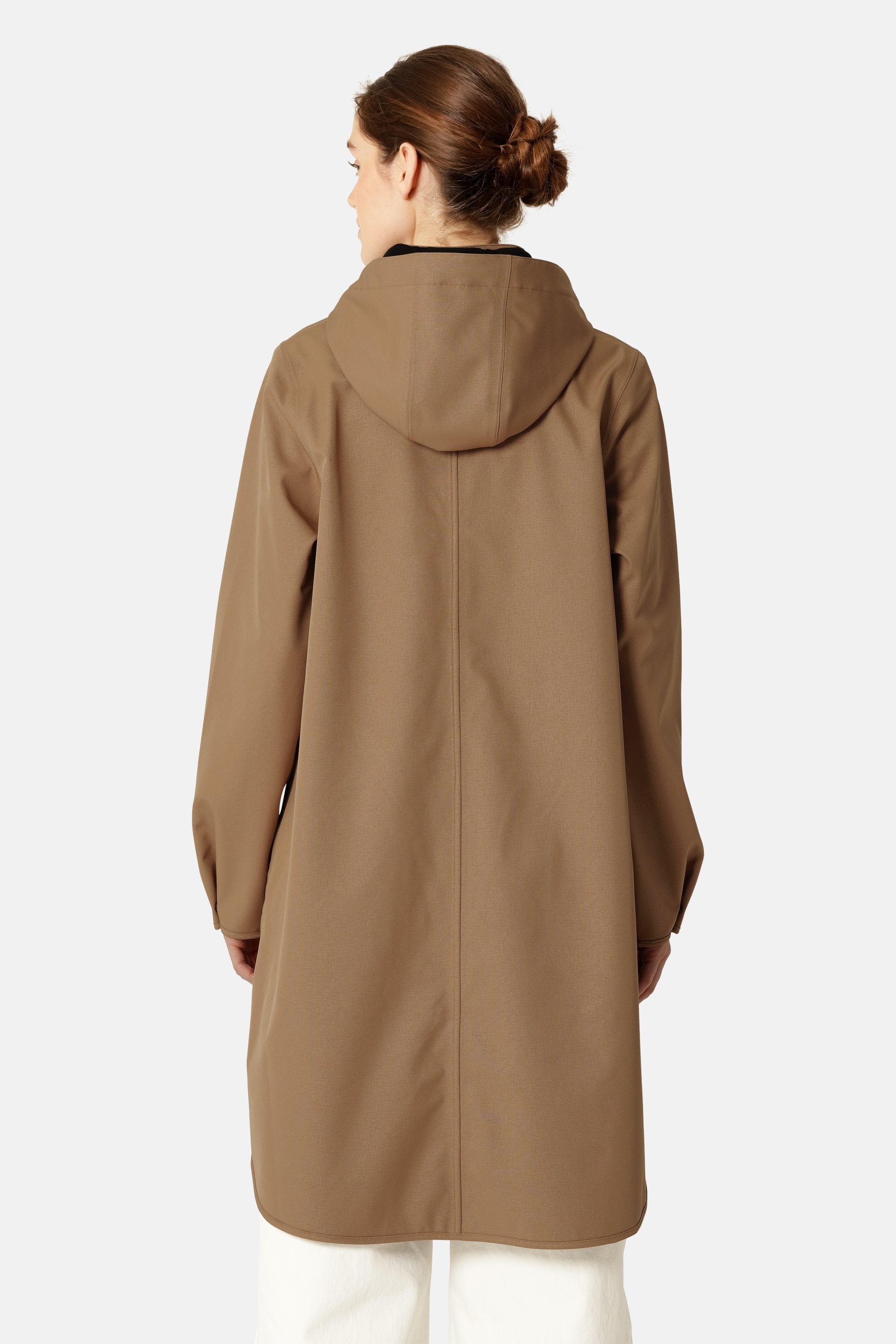 Softshell Raincoat A-line - Mocca