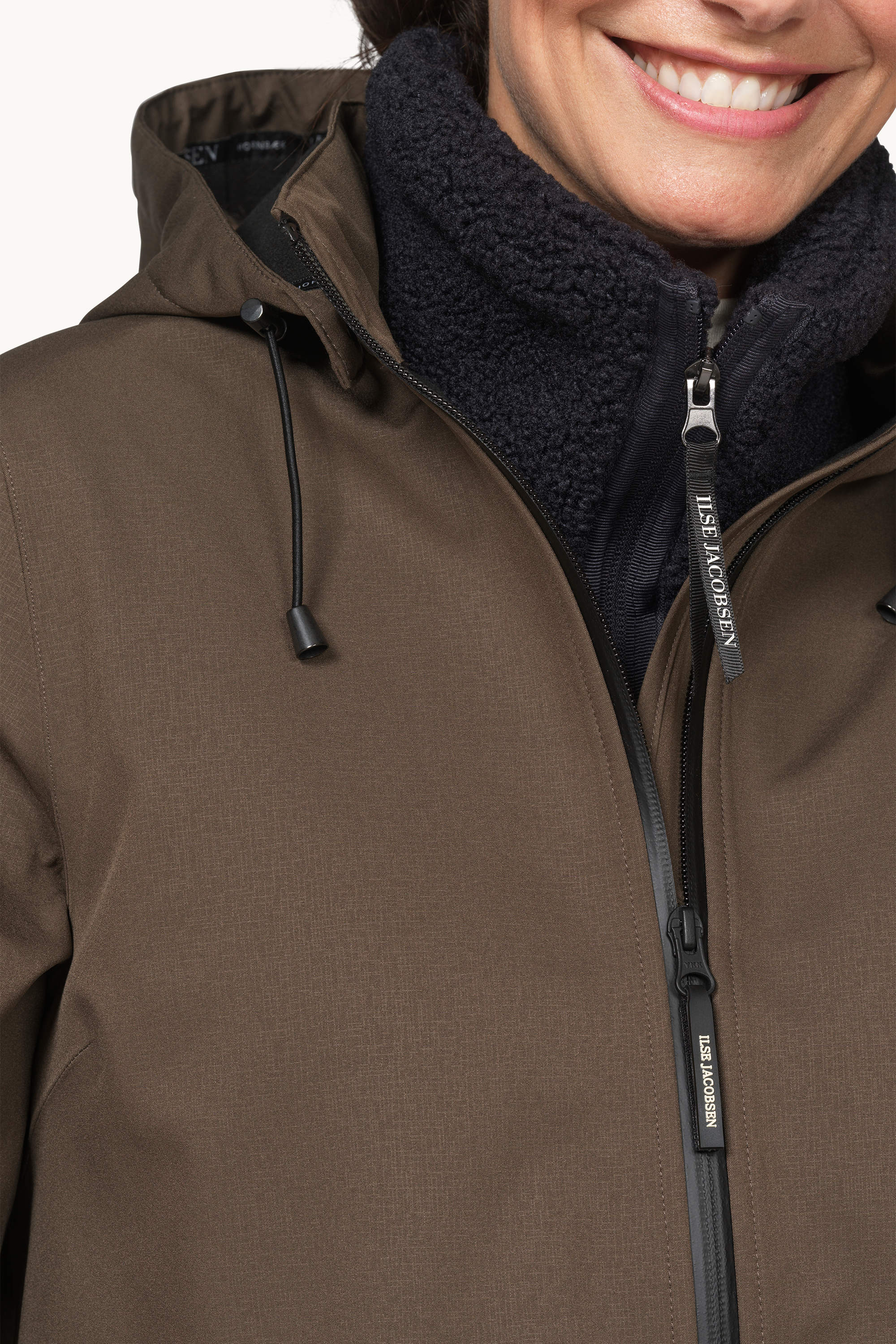 Softshell Raincoat A-line - Wren
