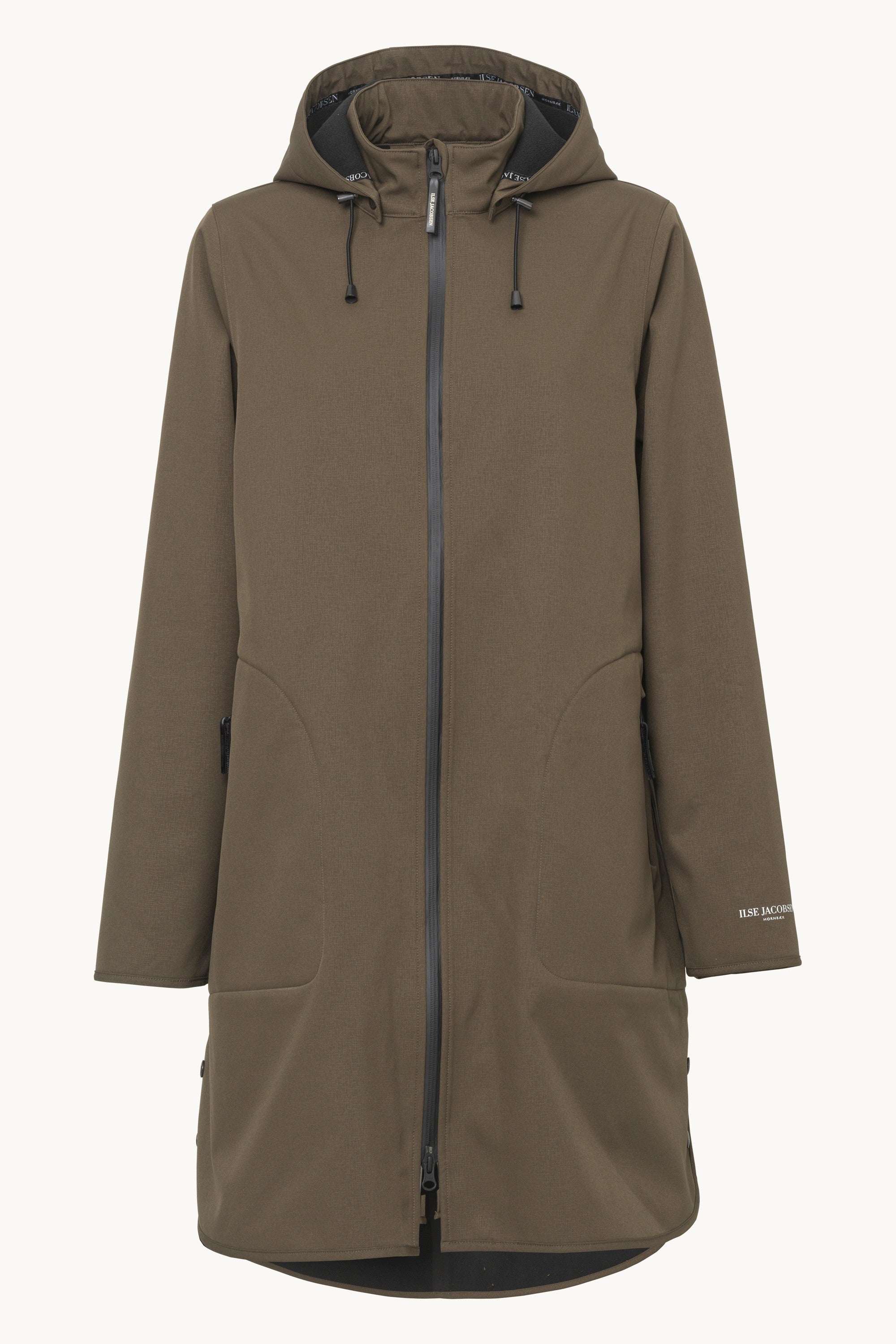 Softshell Raincoat A-line - Wren