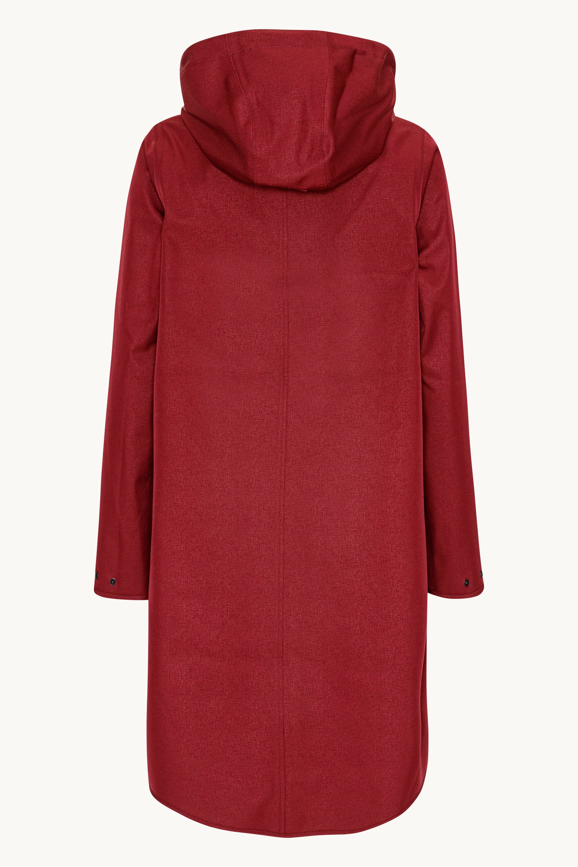 Softshell Raincoat A-line - Rhubarb