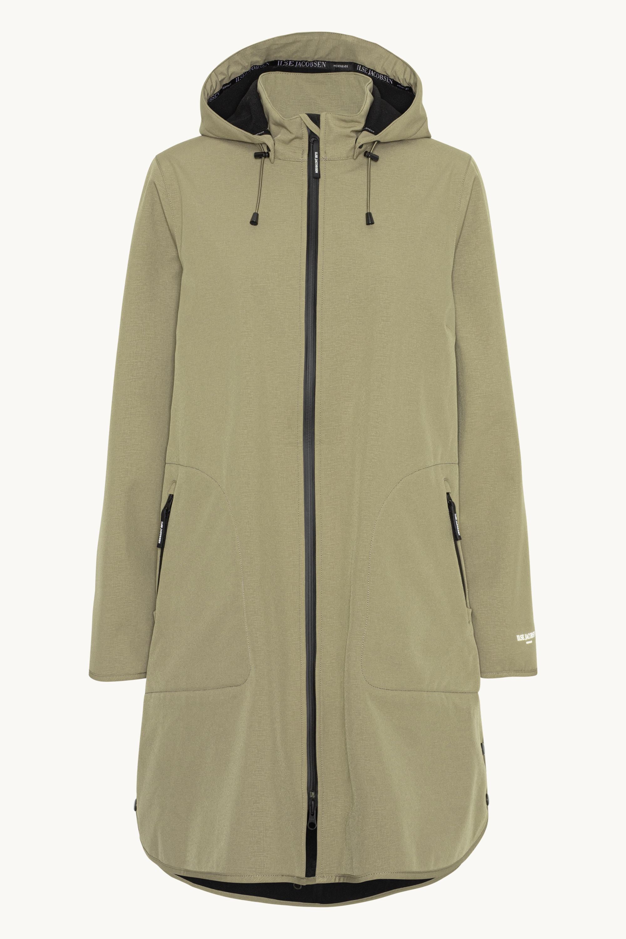 Softshell Raincoat A-line - Sage
