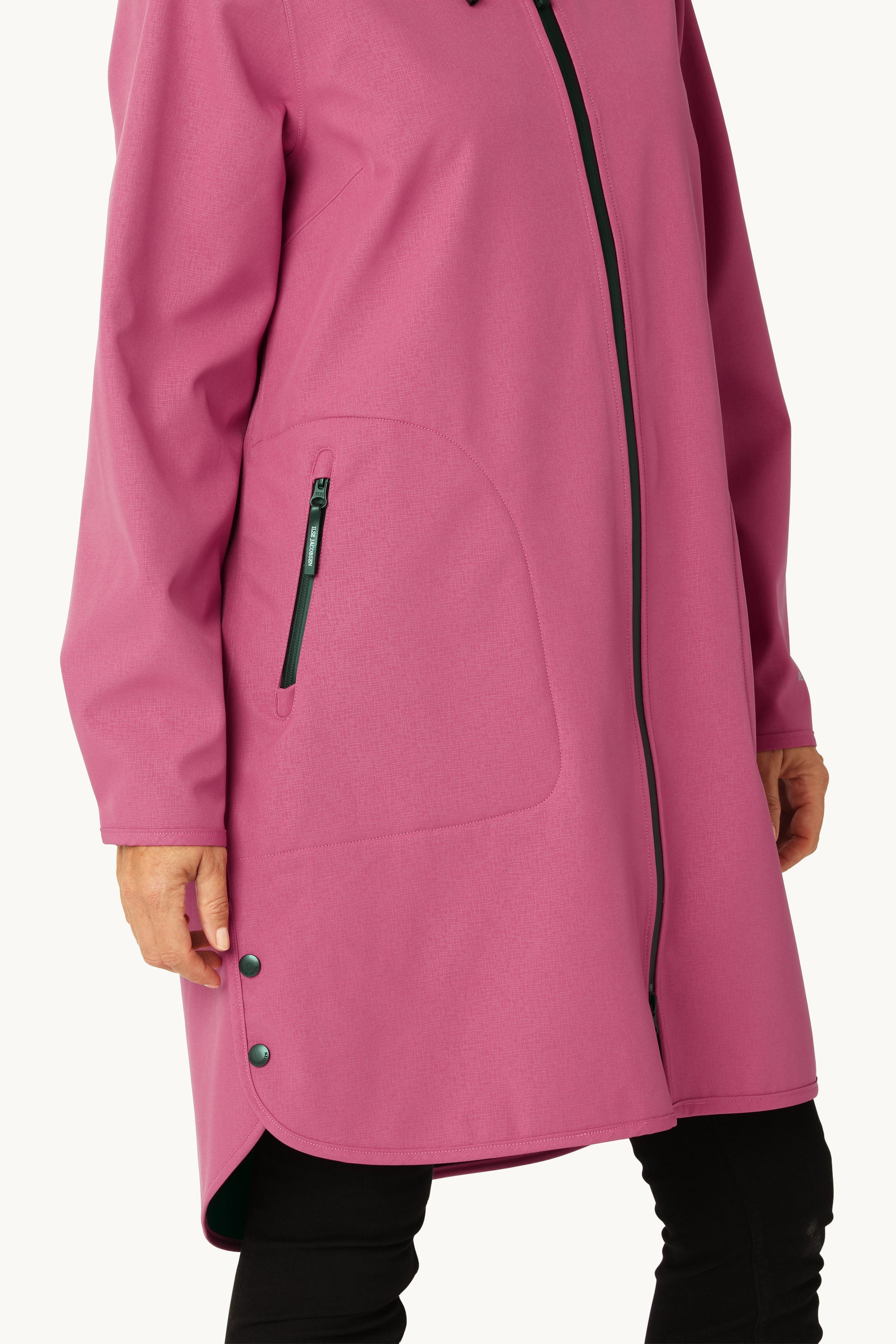 Softshell Raincoat A-line - Magenta Haze