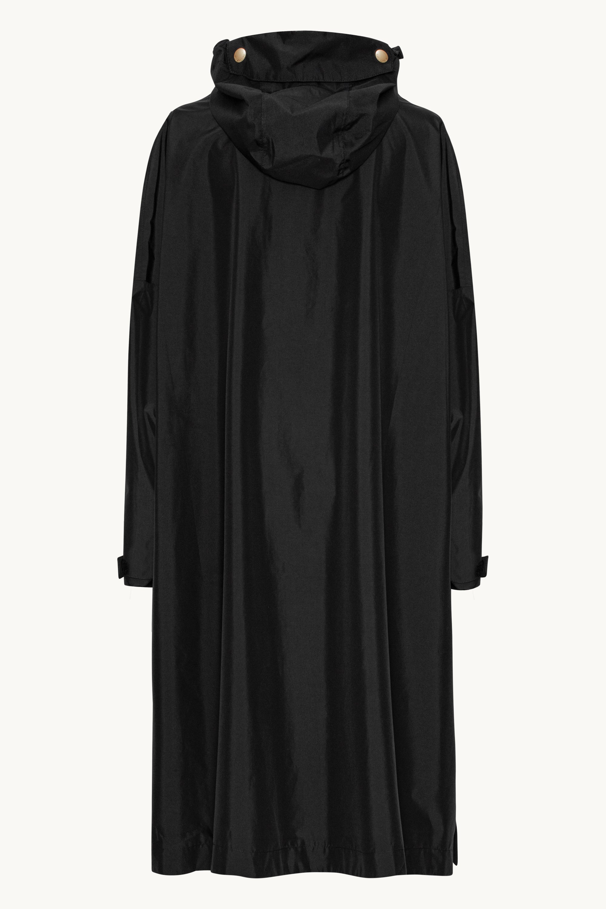 Poncho à manches - Noir