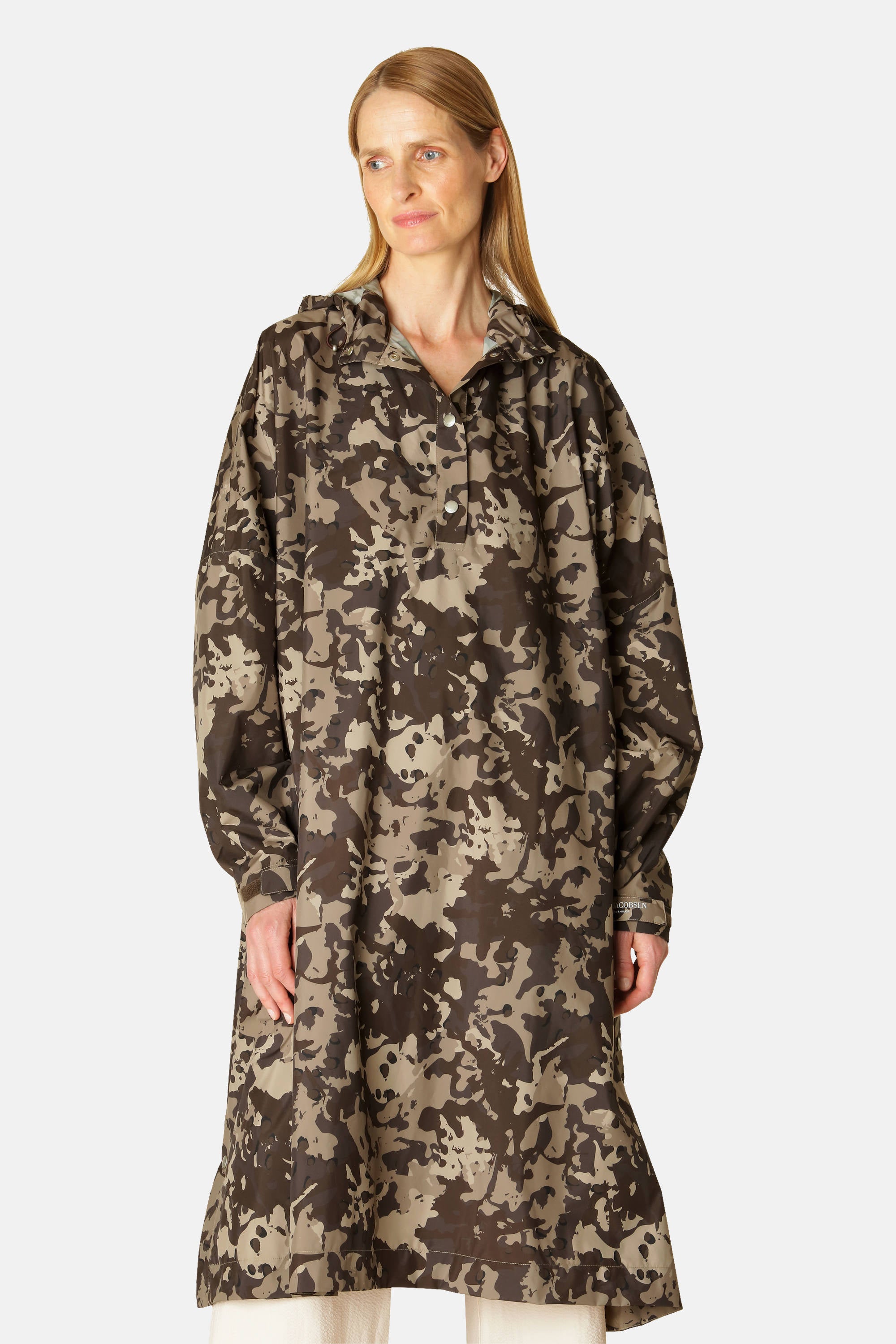 Poncho Imperméable - Brown Camo