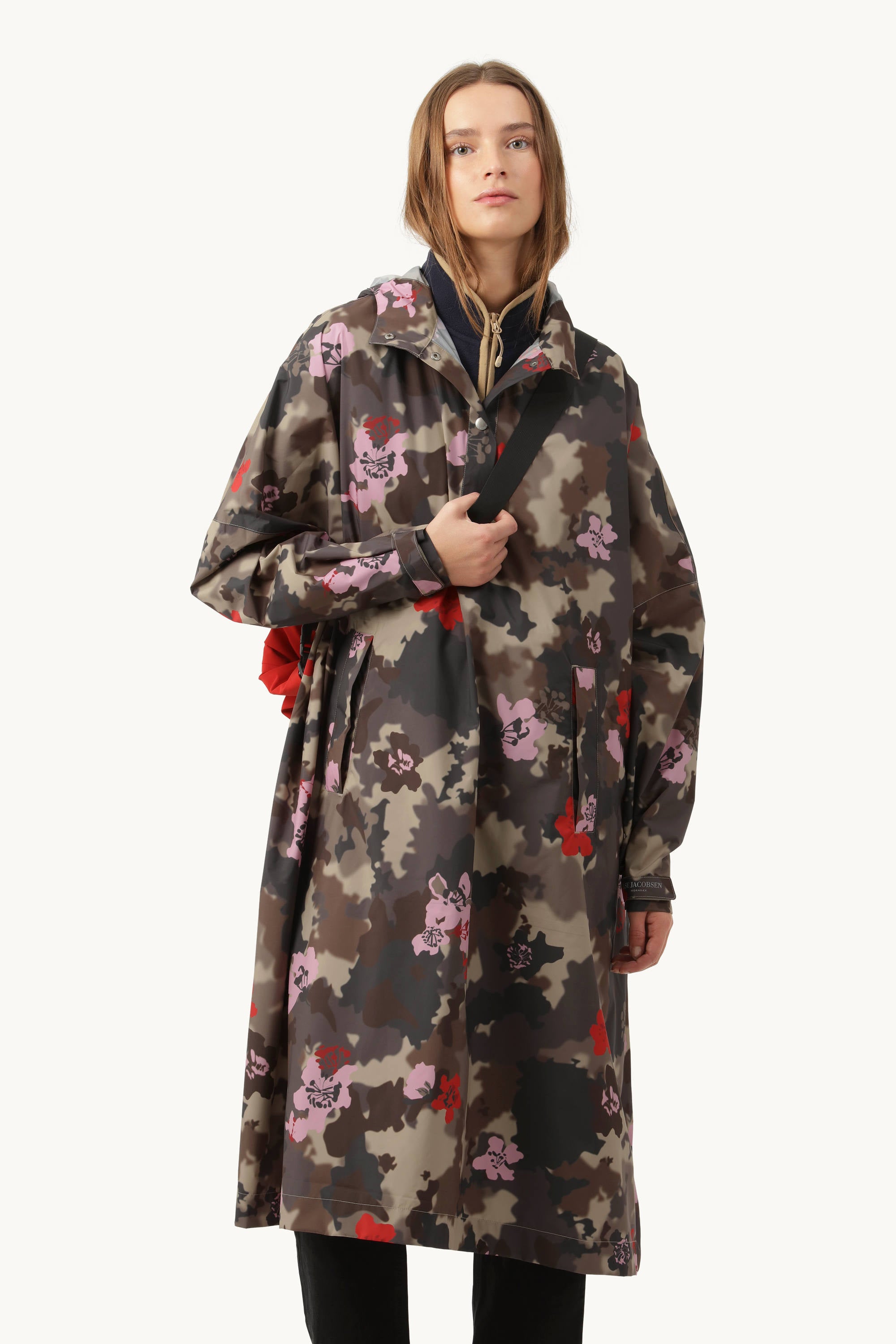 Poncho Imperméable - Floral Camo