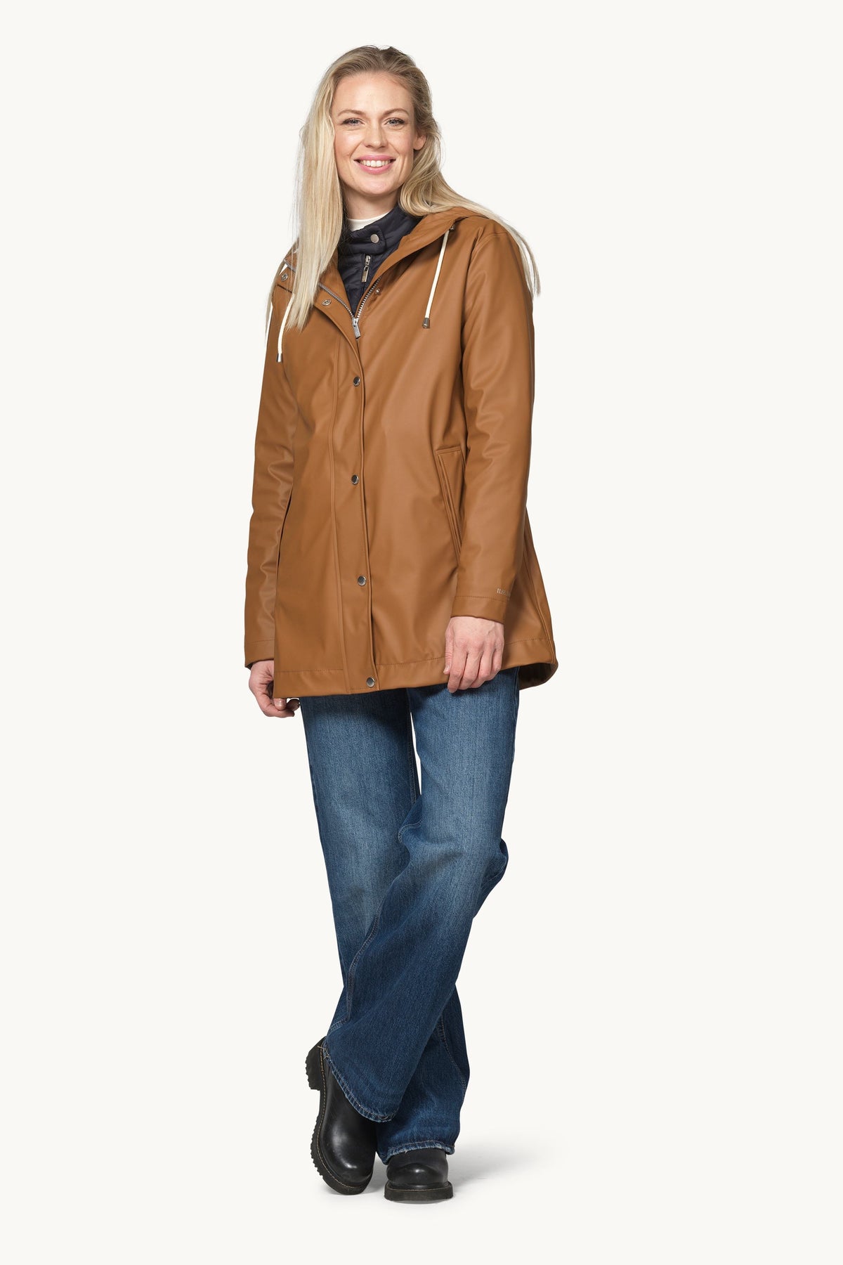 Short Rain Jacket - Toffee