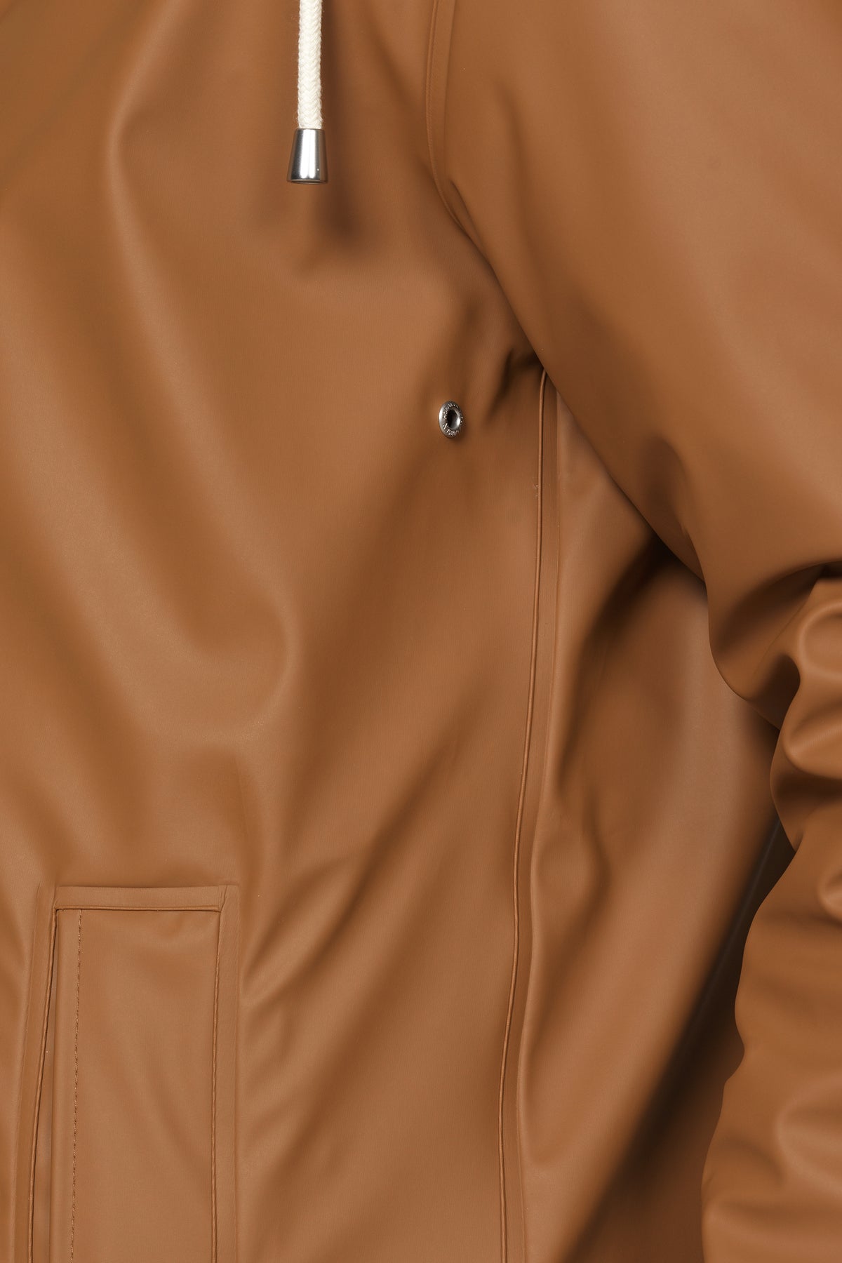 Short Rain Jacket - Toffee