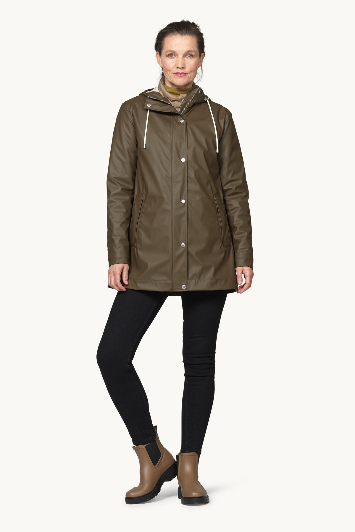 Short Rain Jacket - Wren