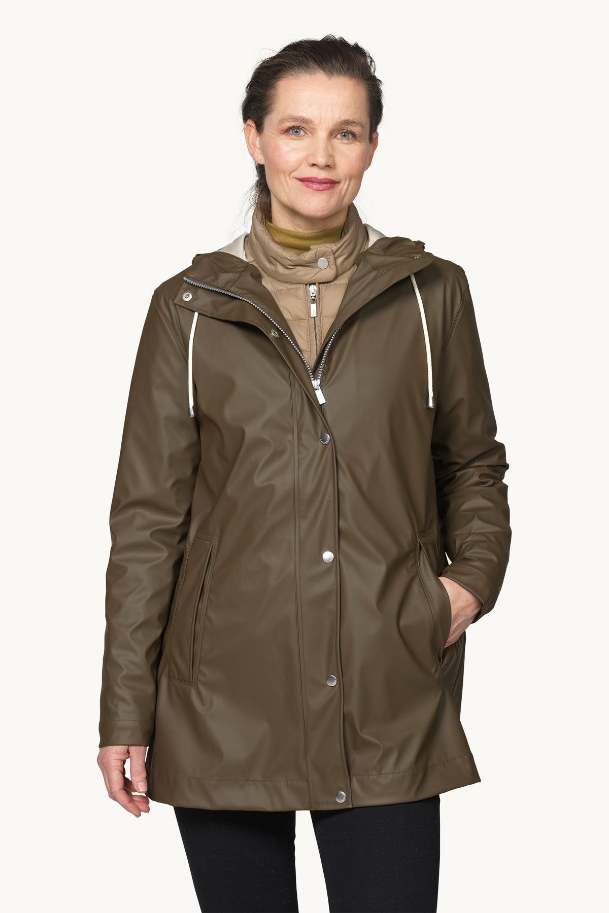 Short Rain Jacket - Wren