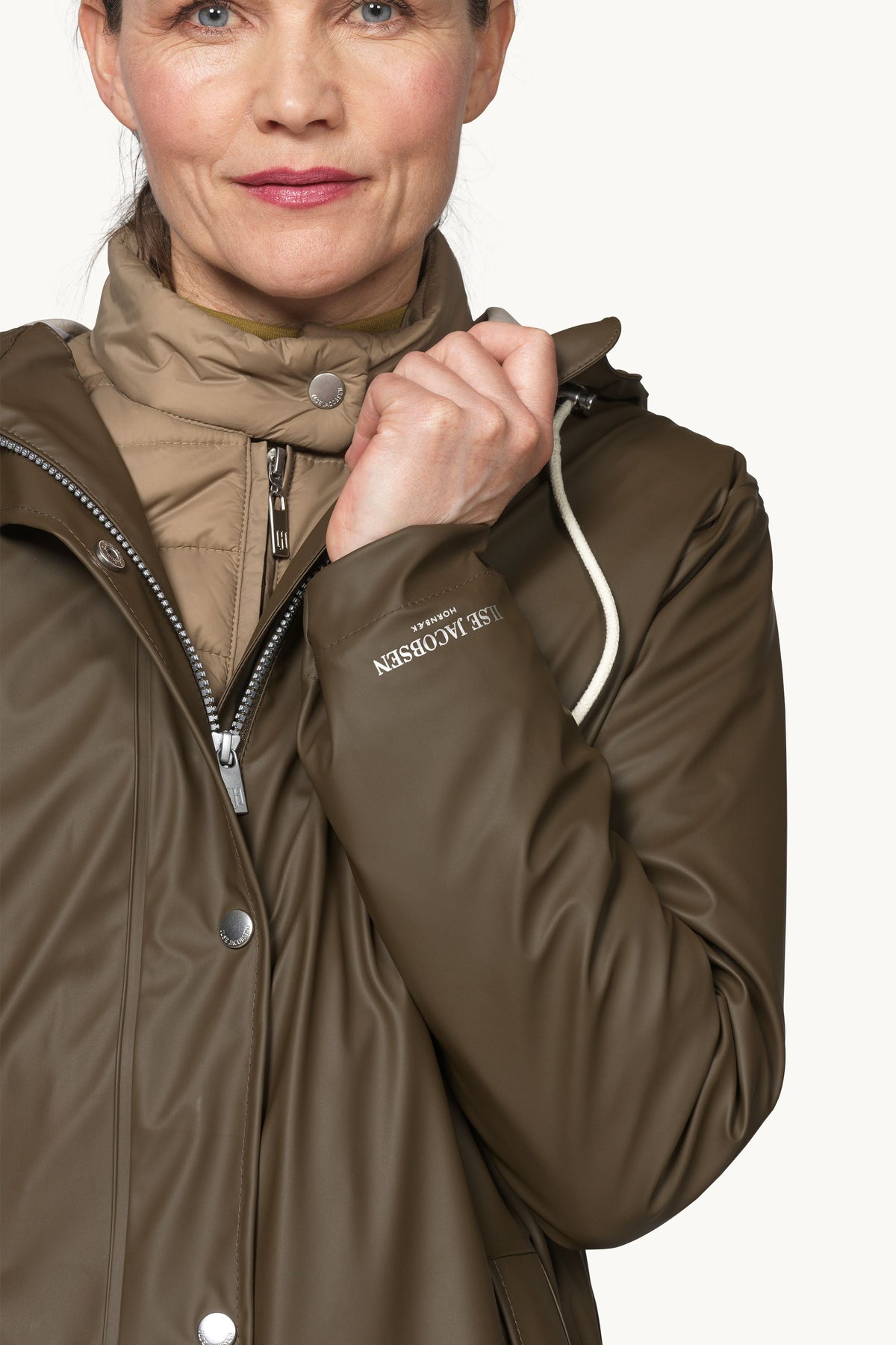 Short Rain Jacket - Wren